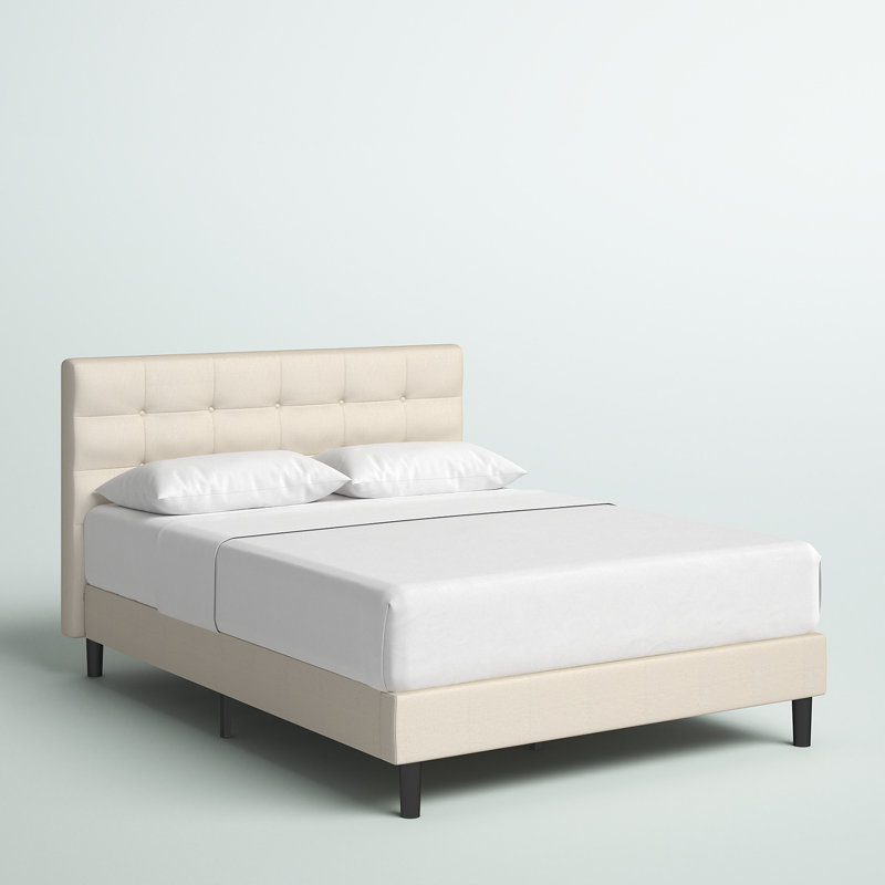 Designed with versatility in mind, the leonard upholstered platform bed adapts to your needs effortlessly.