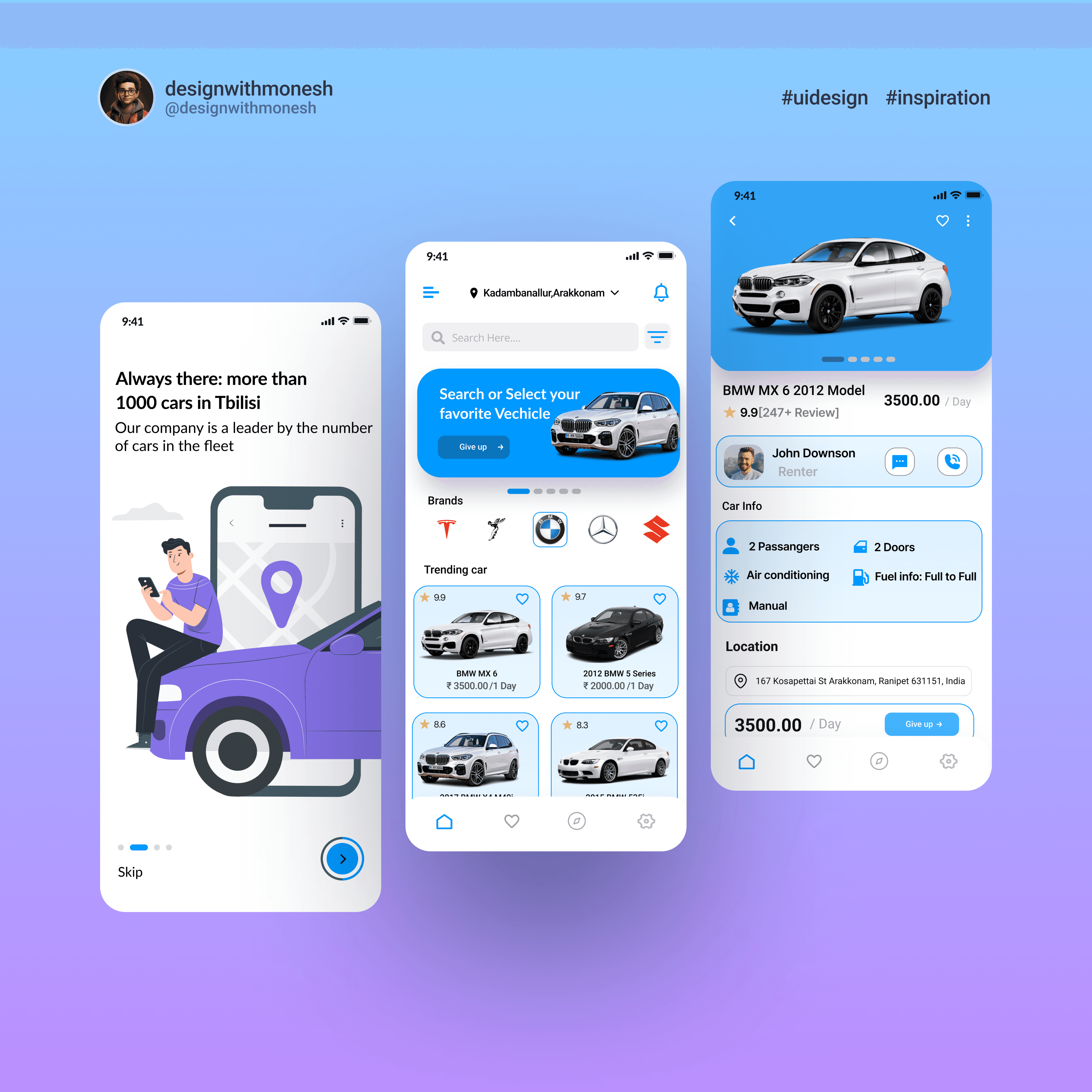 Car Rent App
