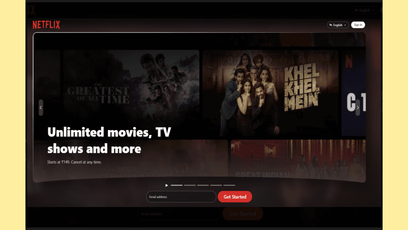 Netflix example