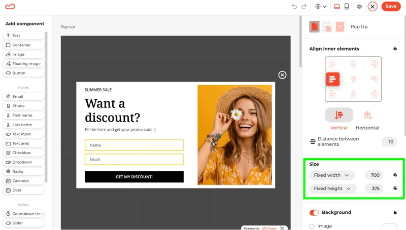 сreate-pop-up-window