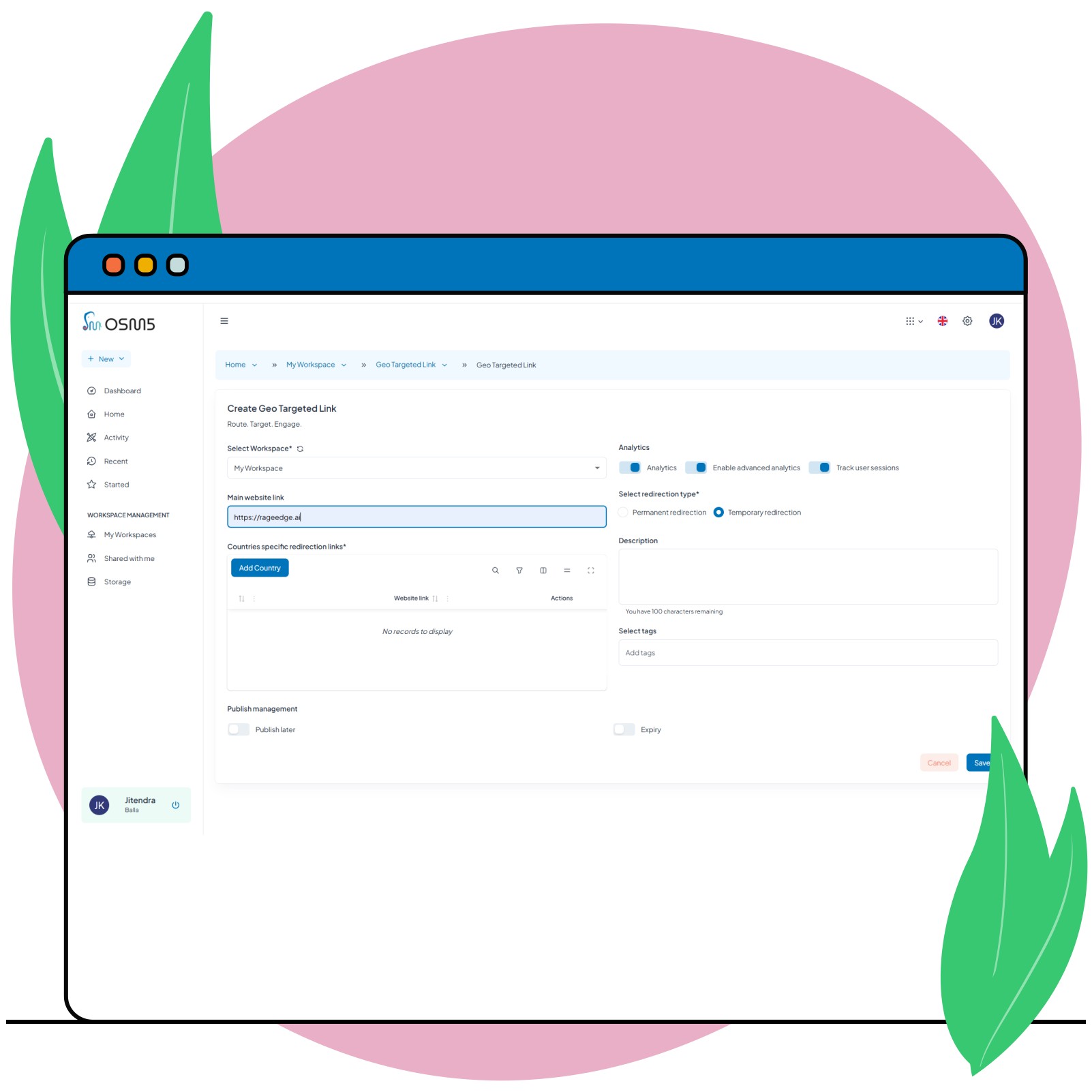 Smart Geographic Detection & Redirect