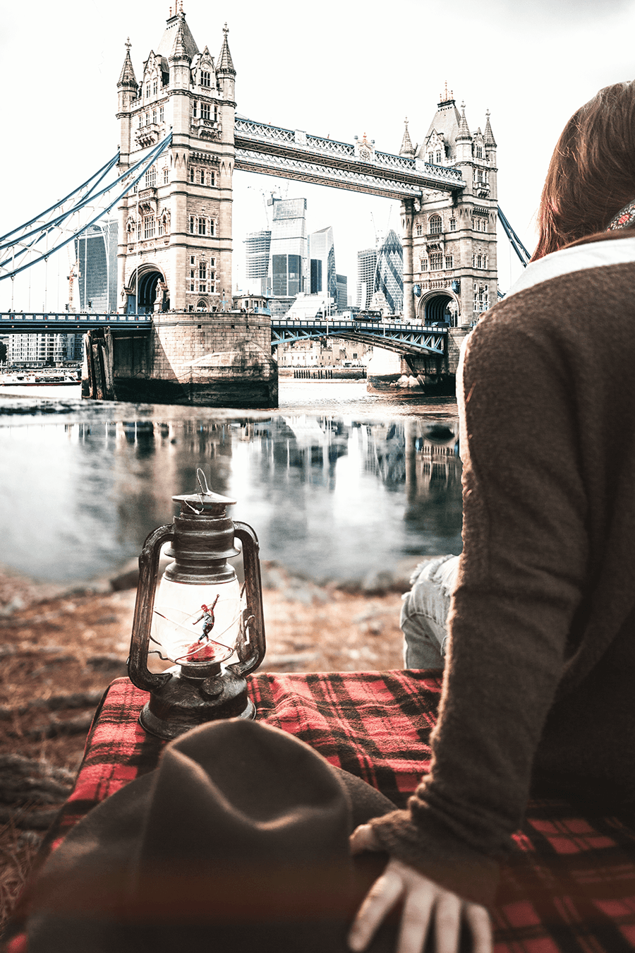 Man Wearing Black Coat