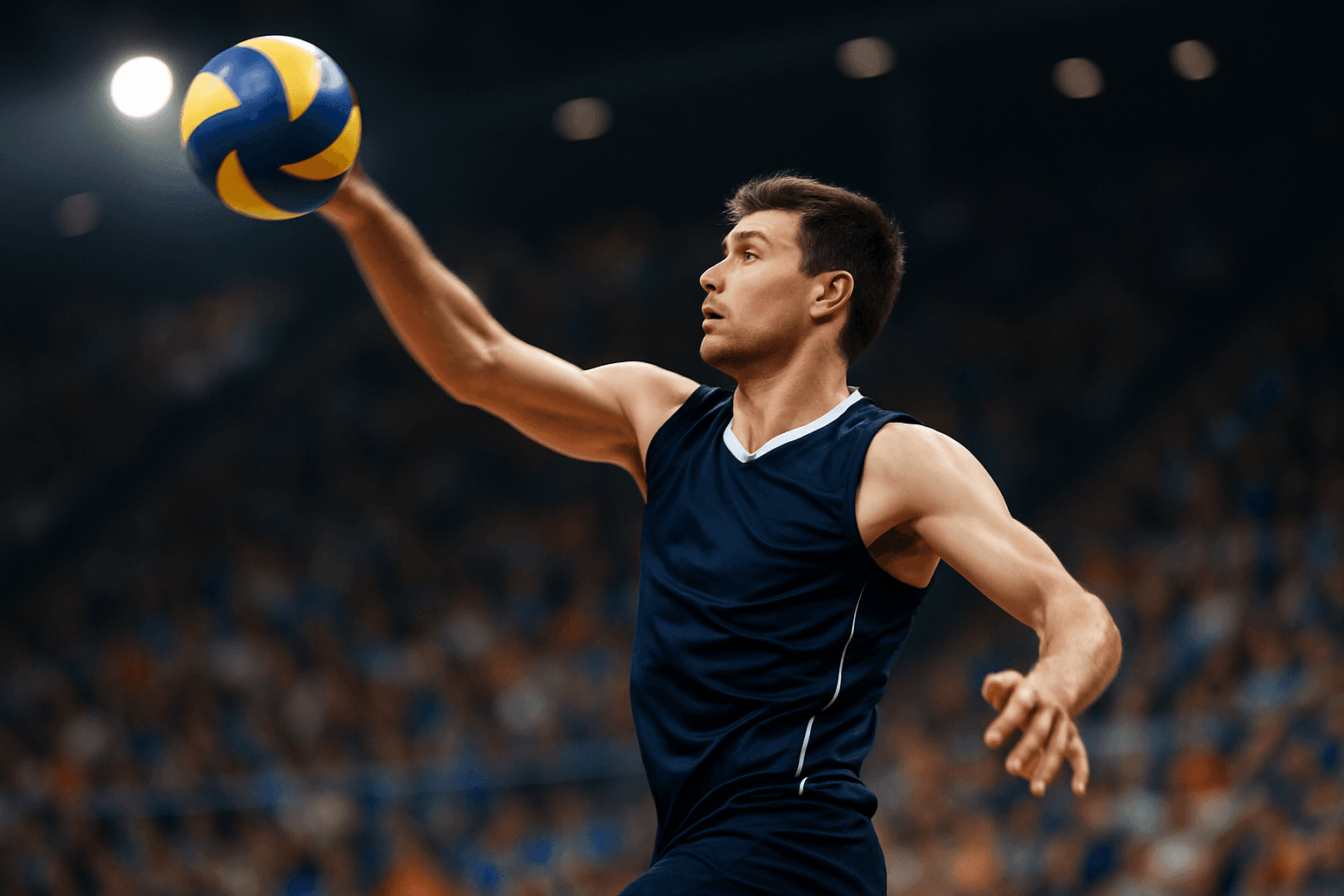 Handball Match in action