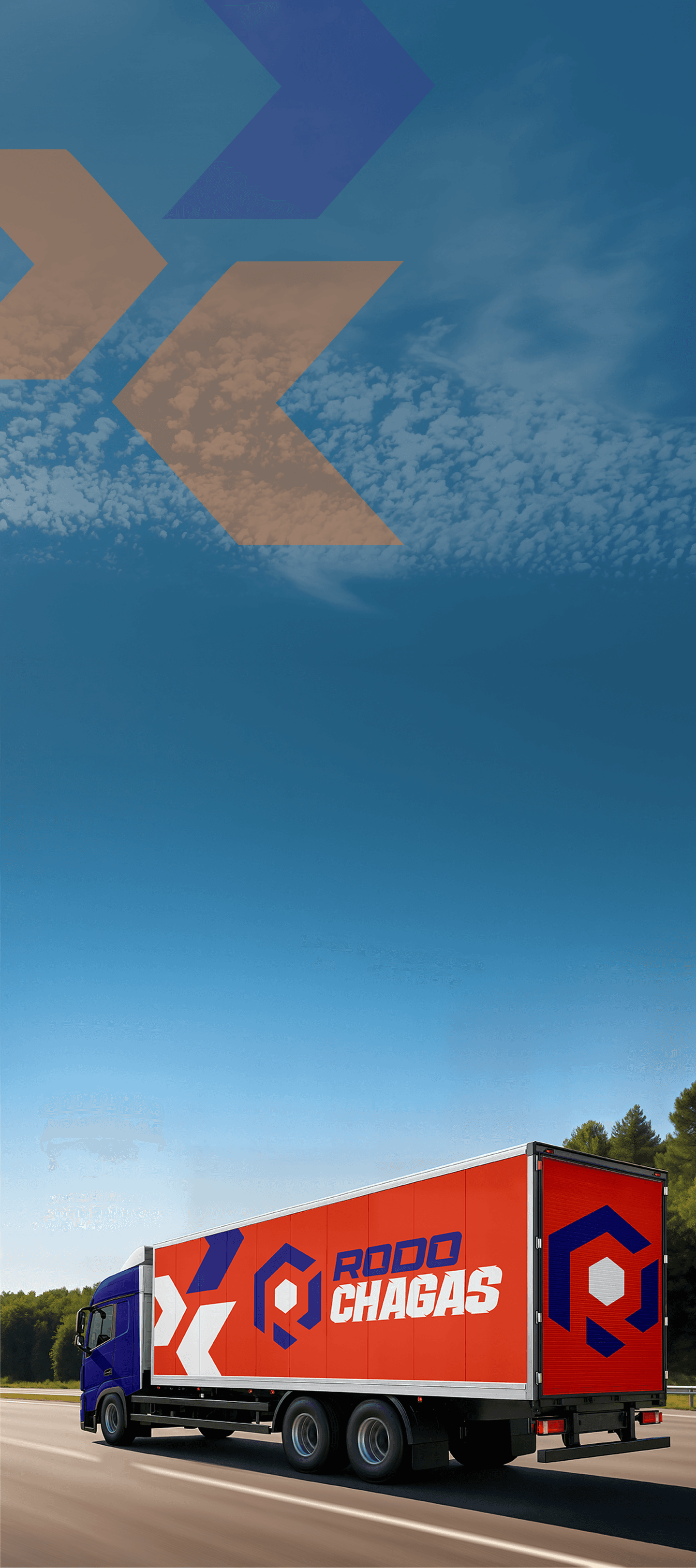 Frota da RodoChagas Transportadora atuando em operação agrícola