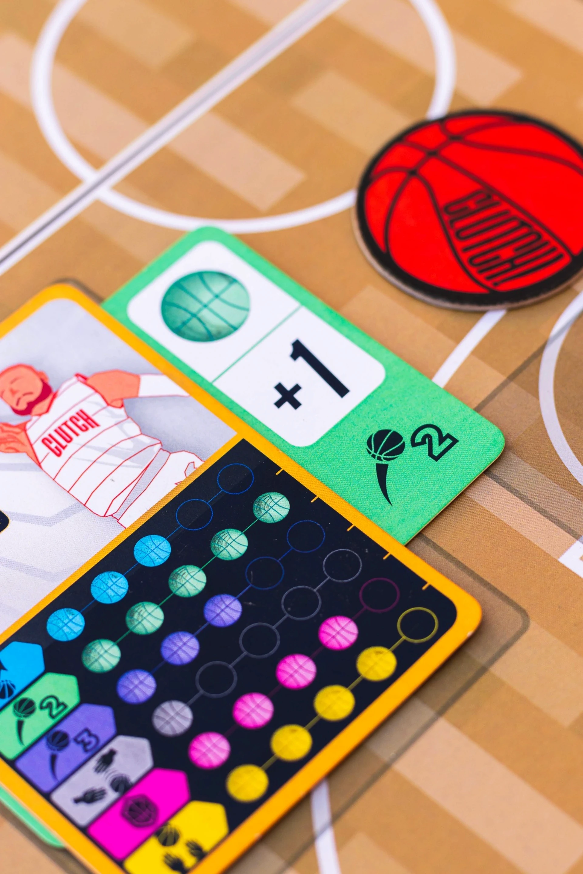 Basketball board game branding by freelance graphic designer Barcelona.