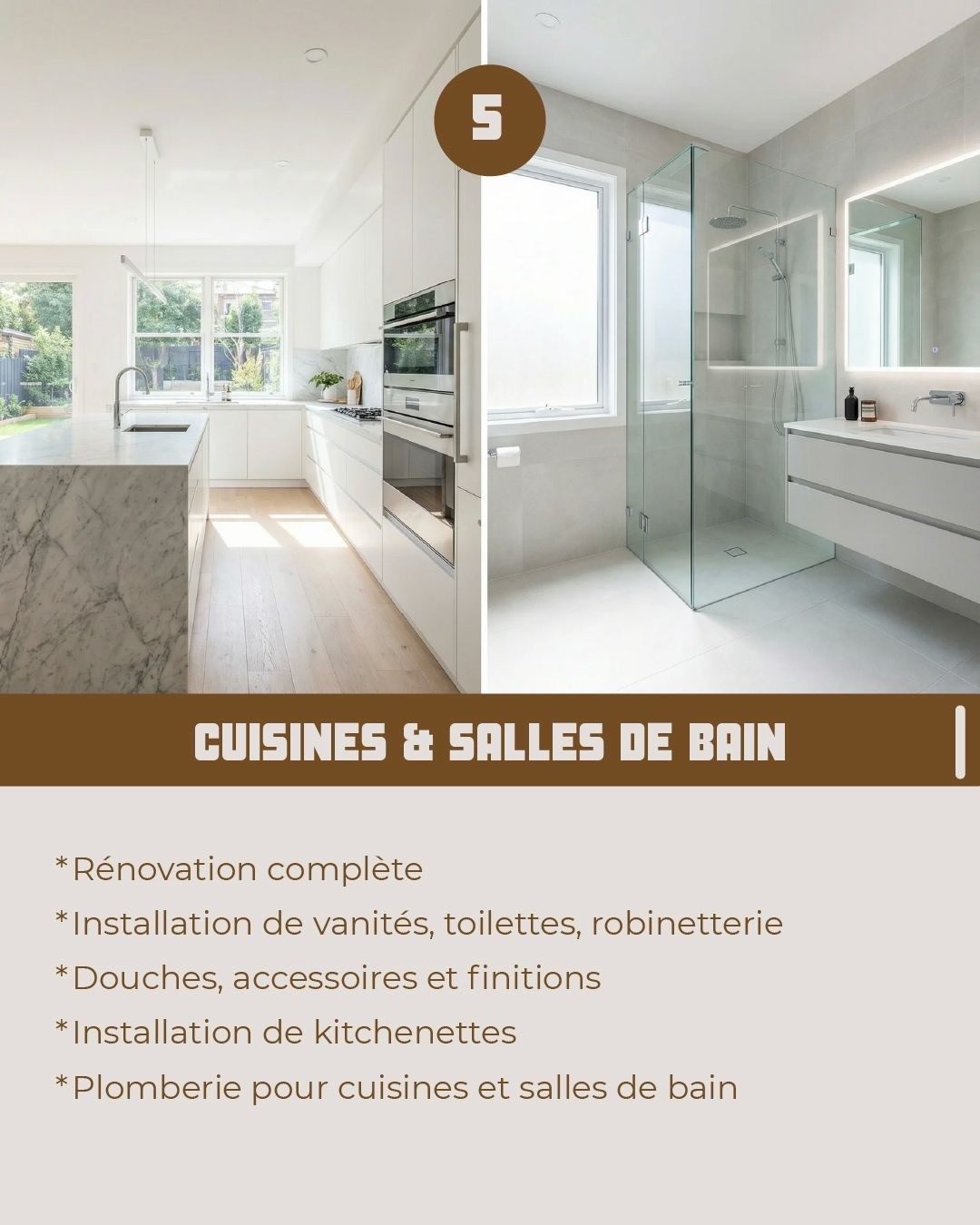 Cuisines & Salles de Bain