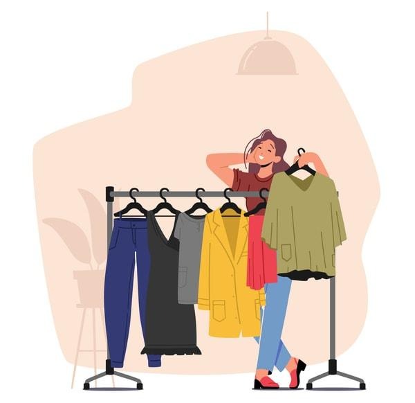 An illustration depicting various dress codes, including formal and casual attire.