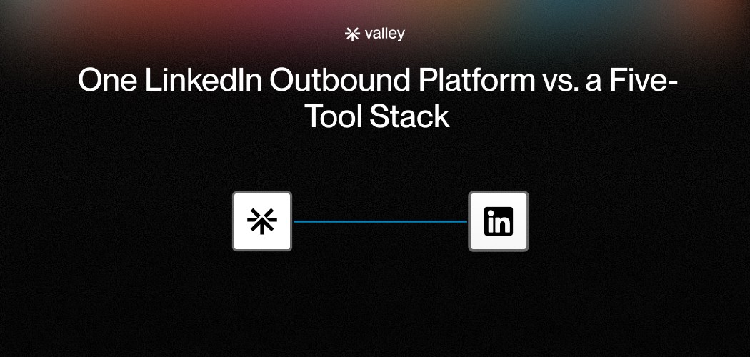 One LinkedIn Outbound Platform vs. a Five-Tool Stack