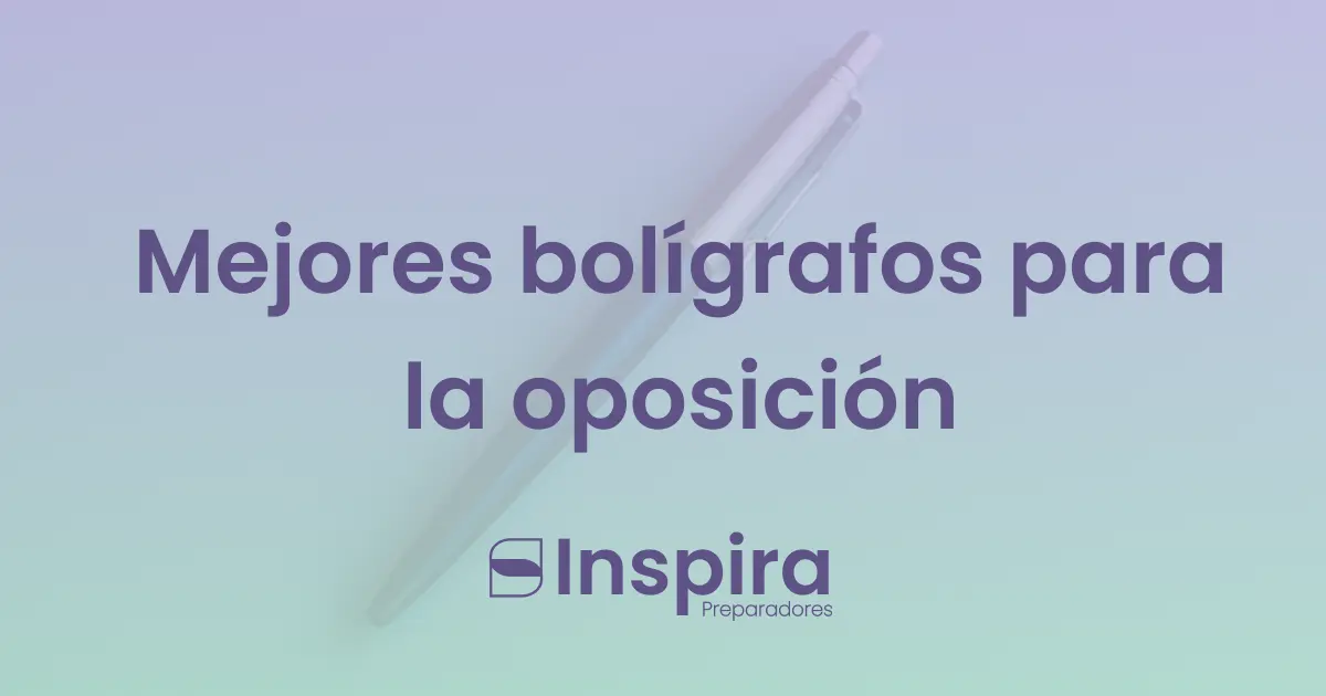 mejors boligrafos oposiciones