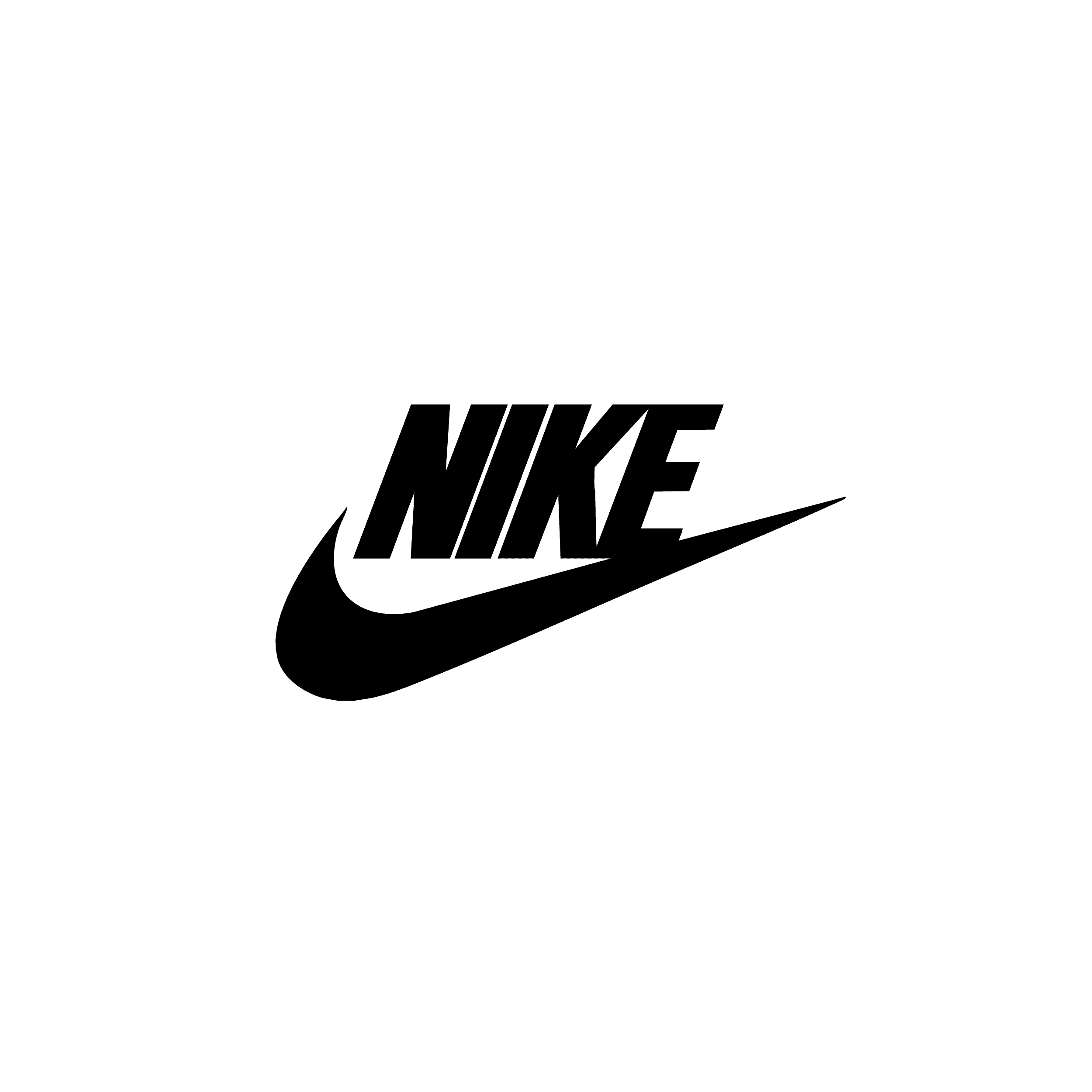 Logo of Nike with the Swoosh