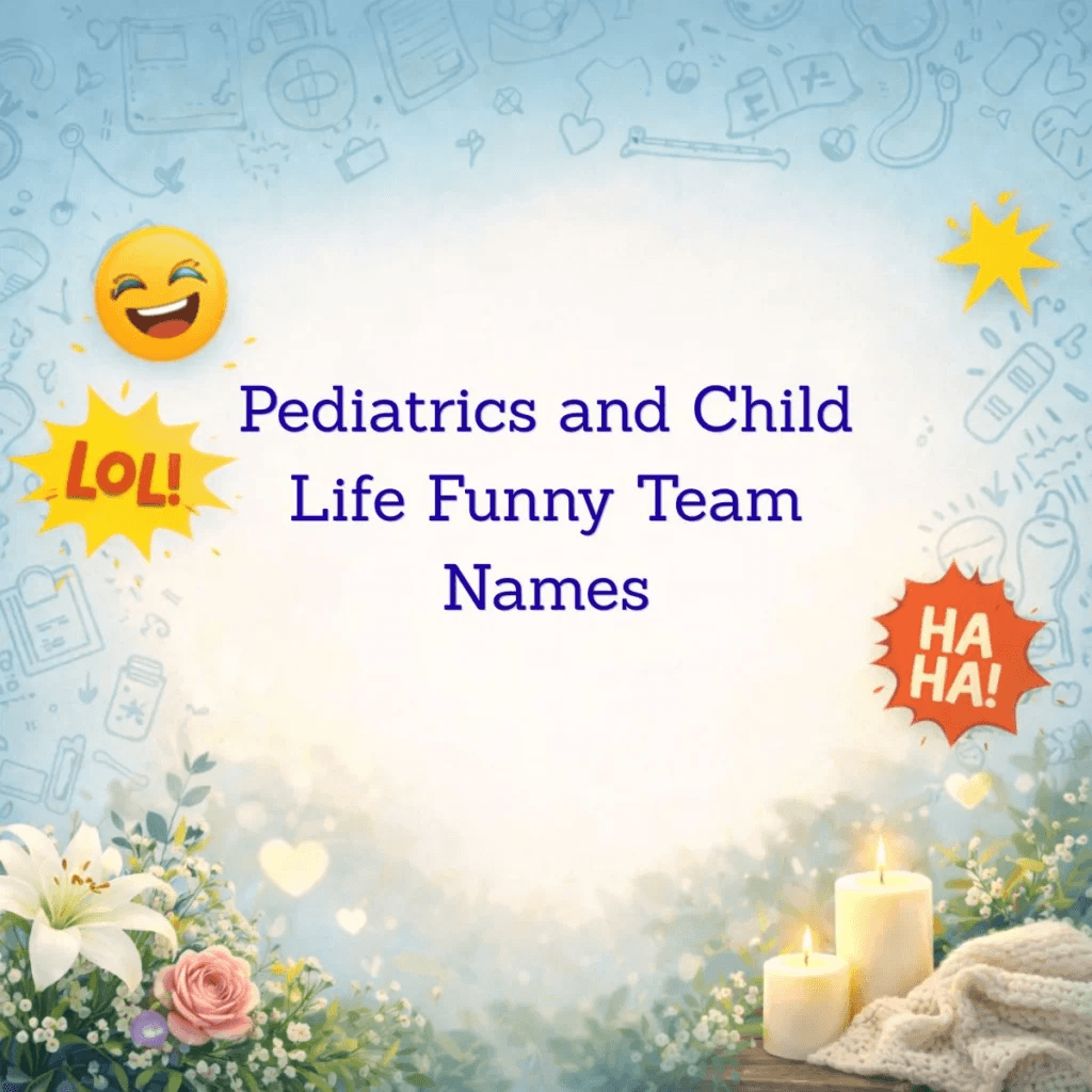 Funny Medical Team Names - peds threads pediatric name