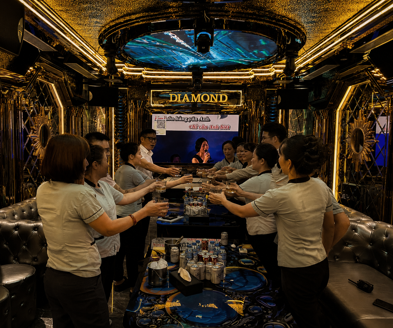 Dự án lắp đặt hệ thống karaoke tại Diamond Hotel Vân Đồn