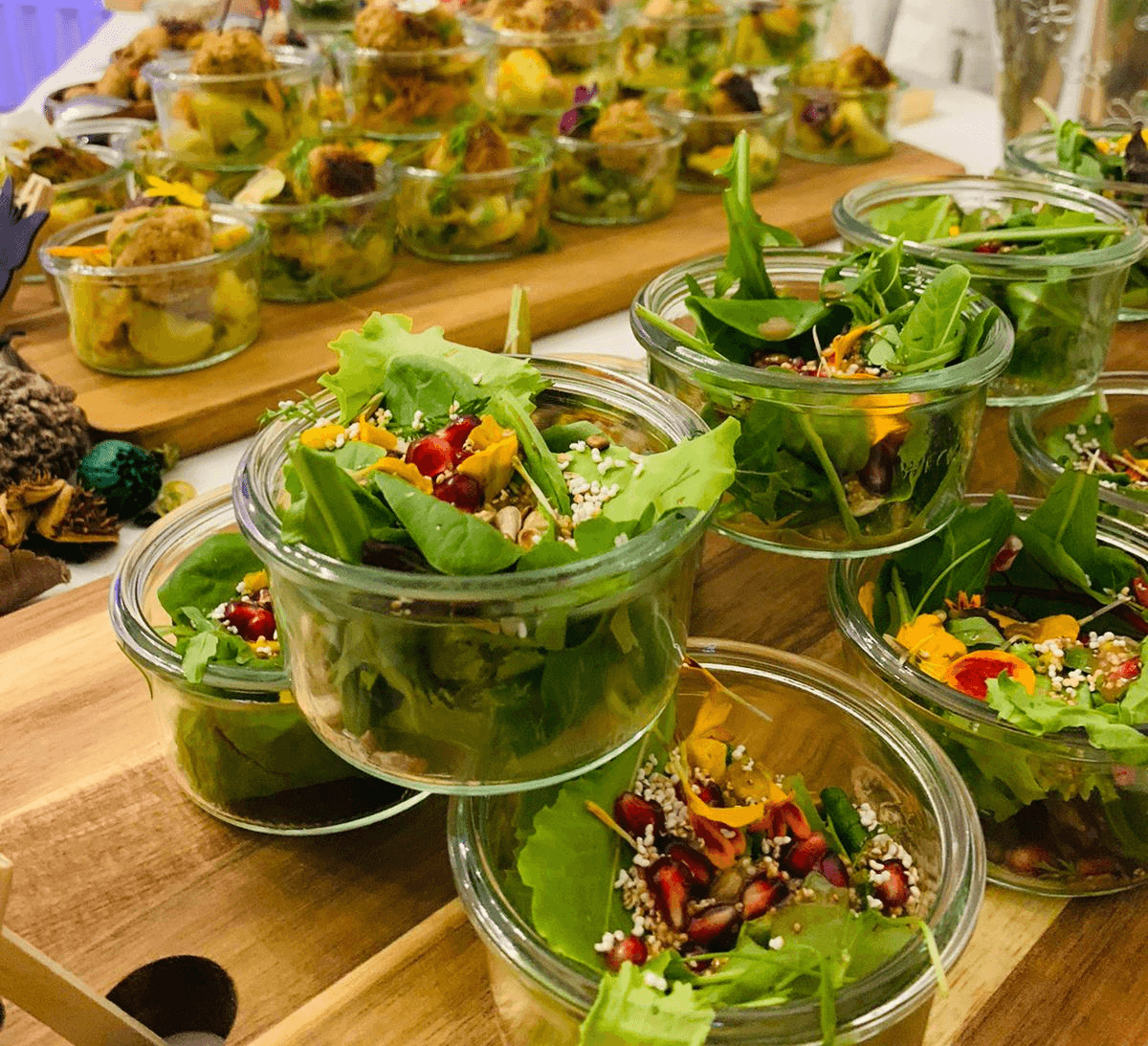 Gläschen Catering Berlin für Firmenfeier - Kopf und Gaumen