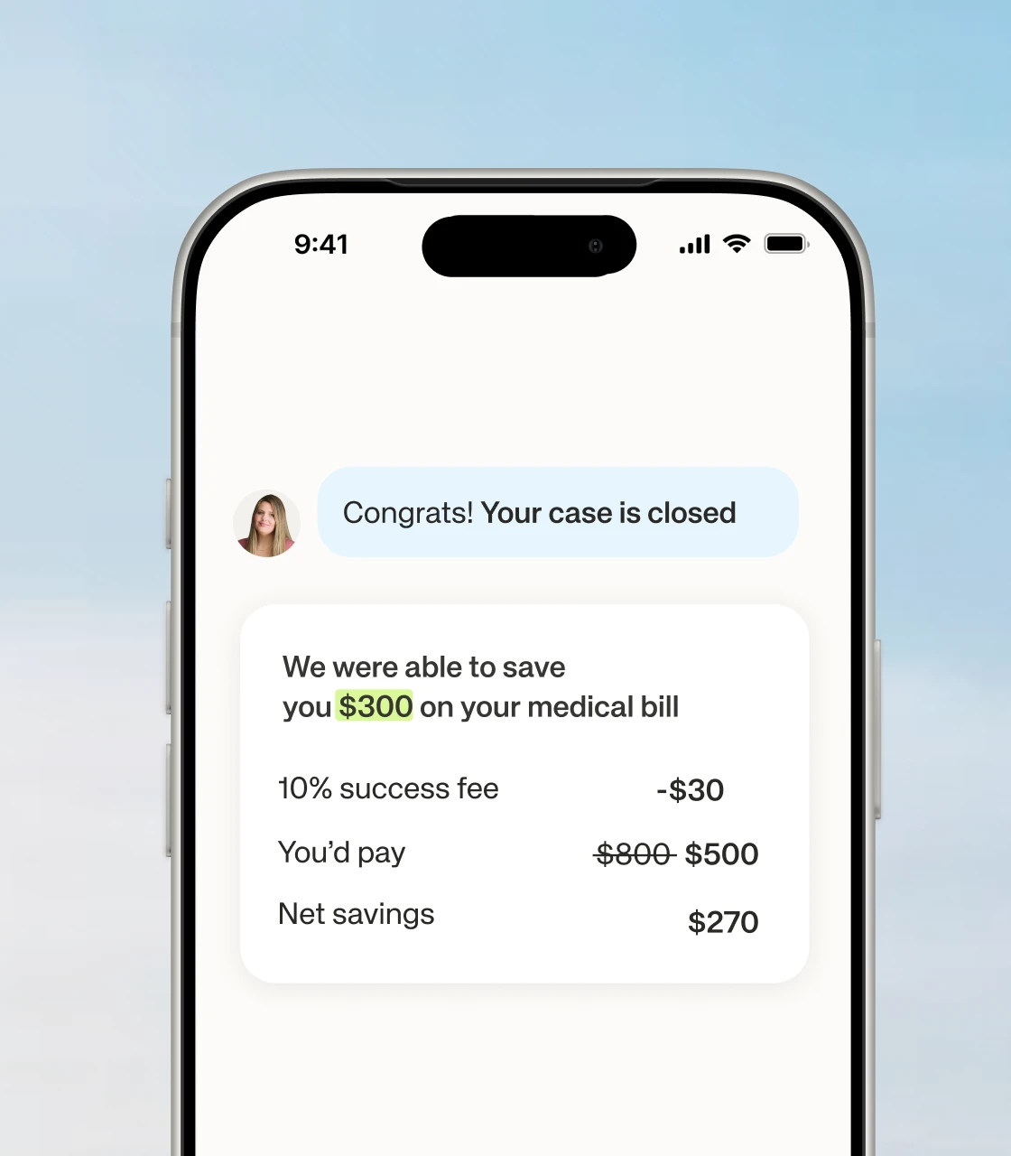 A healthcare expert from Granted is reviewing a medical bill.
