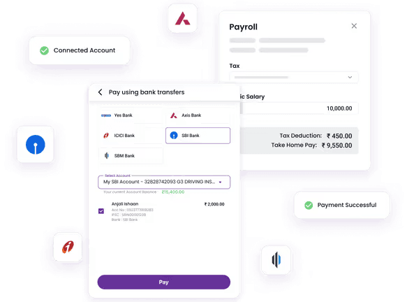 open money hrms and payroll dashboard