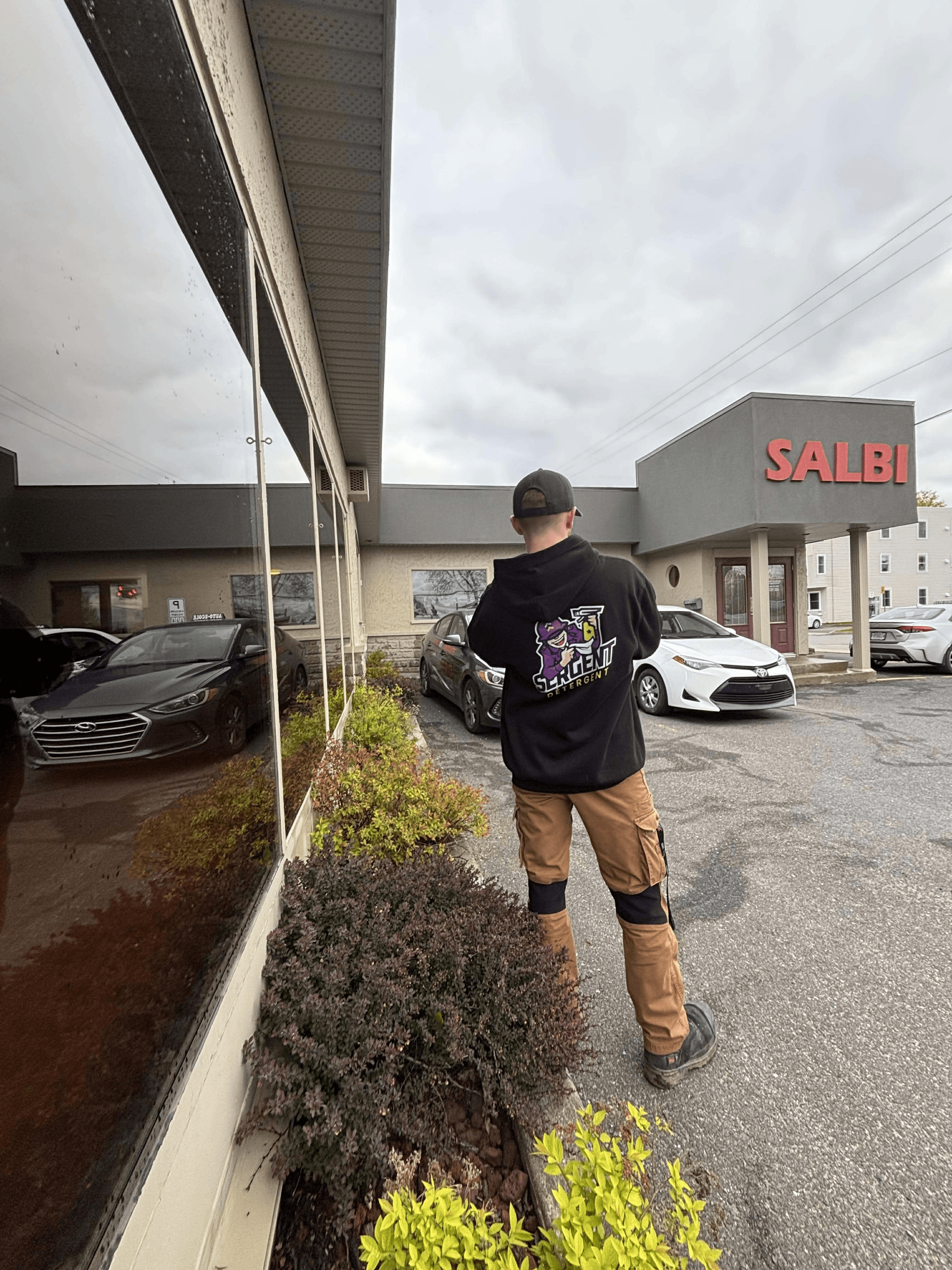 Lavage de vitres commerciales à Montmagny