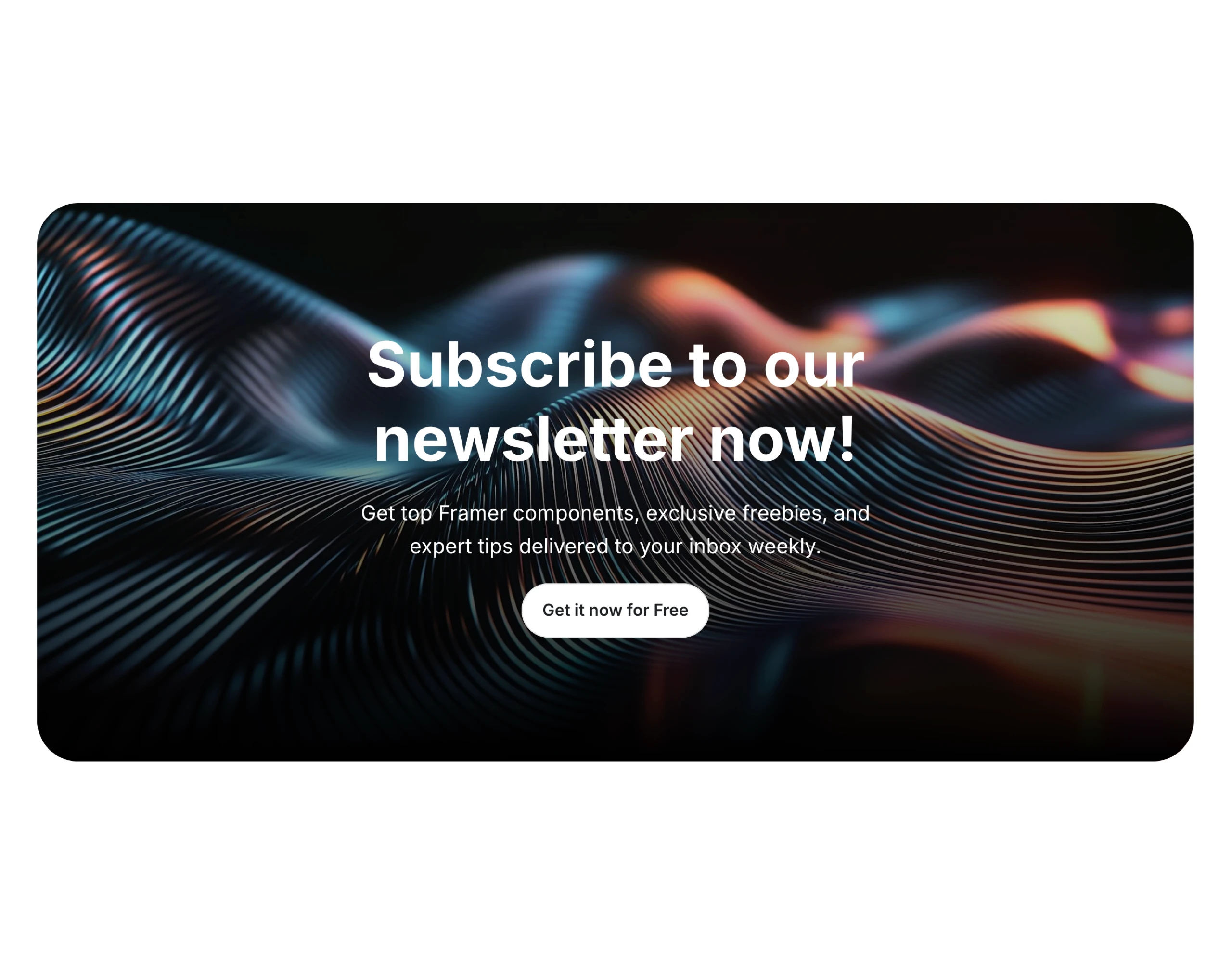 Framer CTA Section - Frameblox UI
