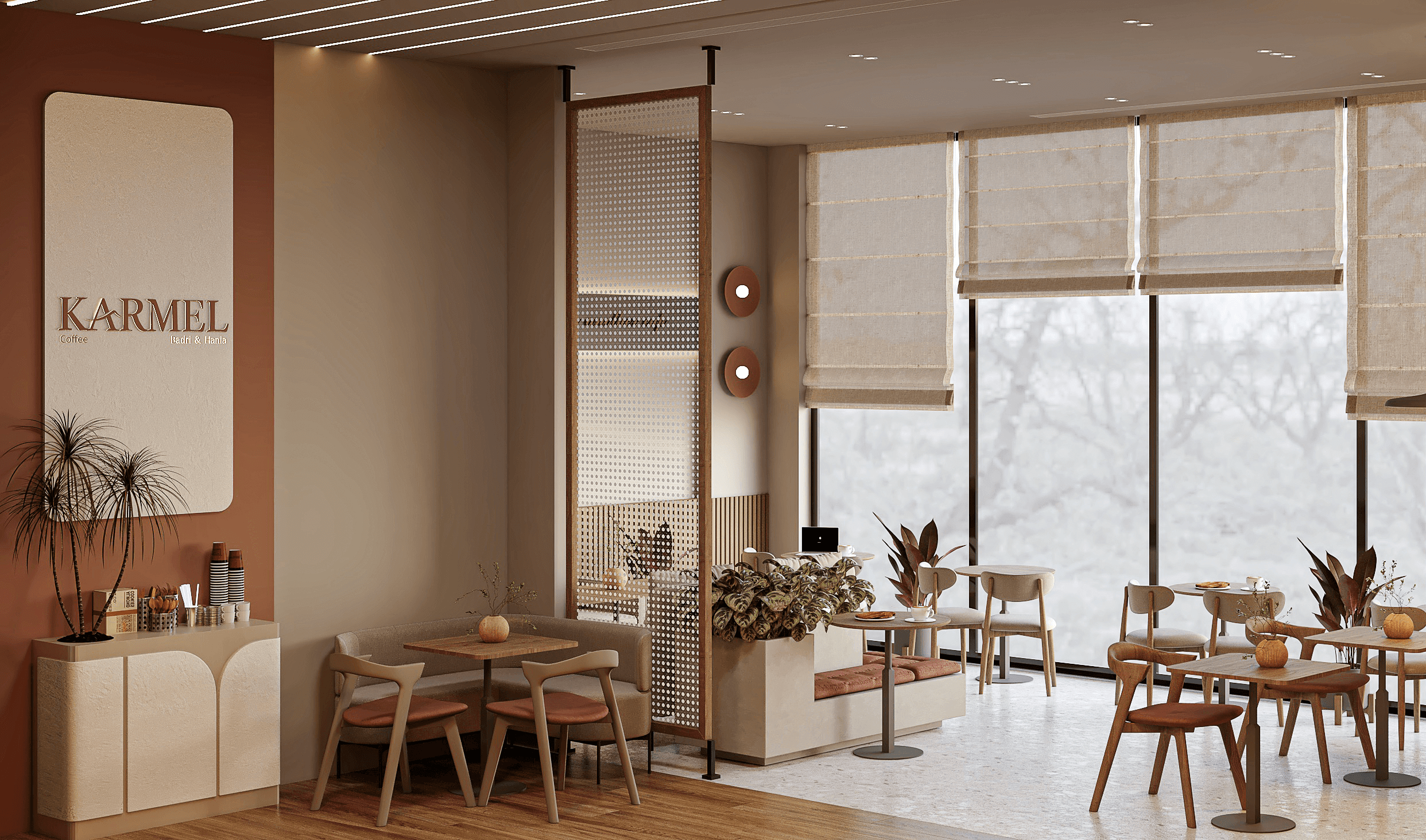 Project showcase image featuring a modern, refined interior.