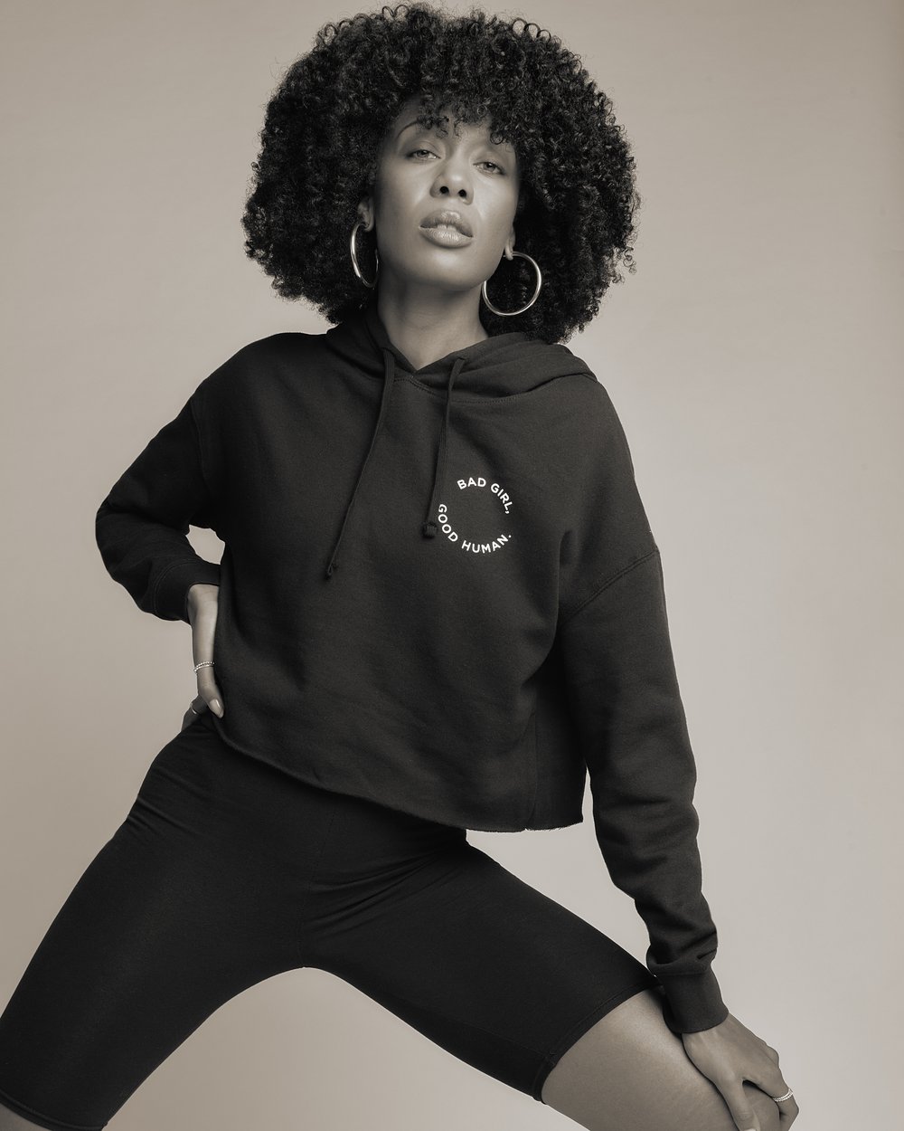 A female model