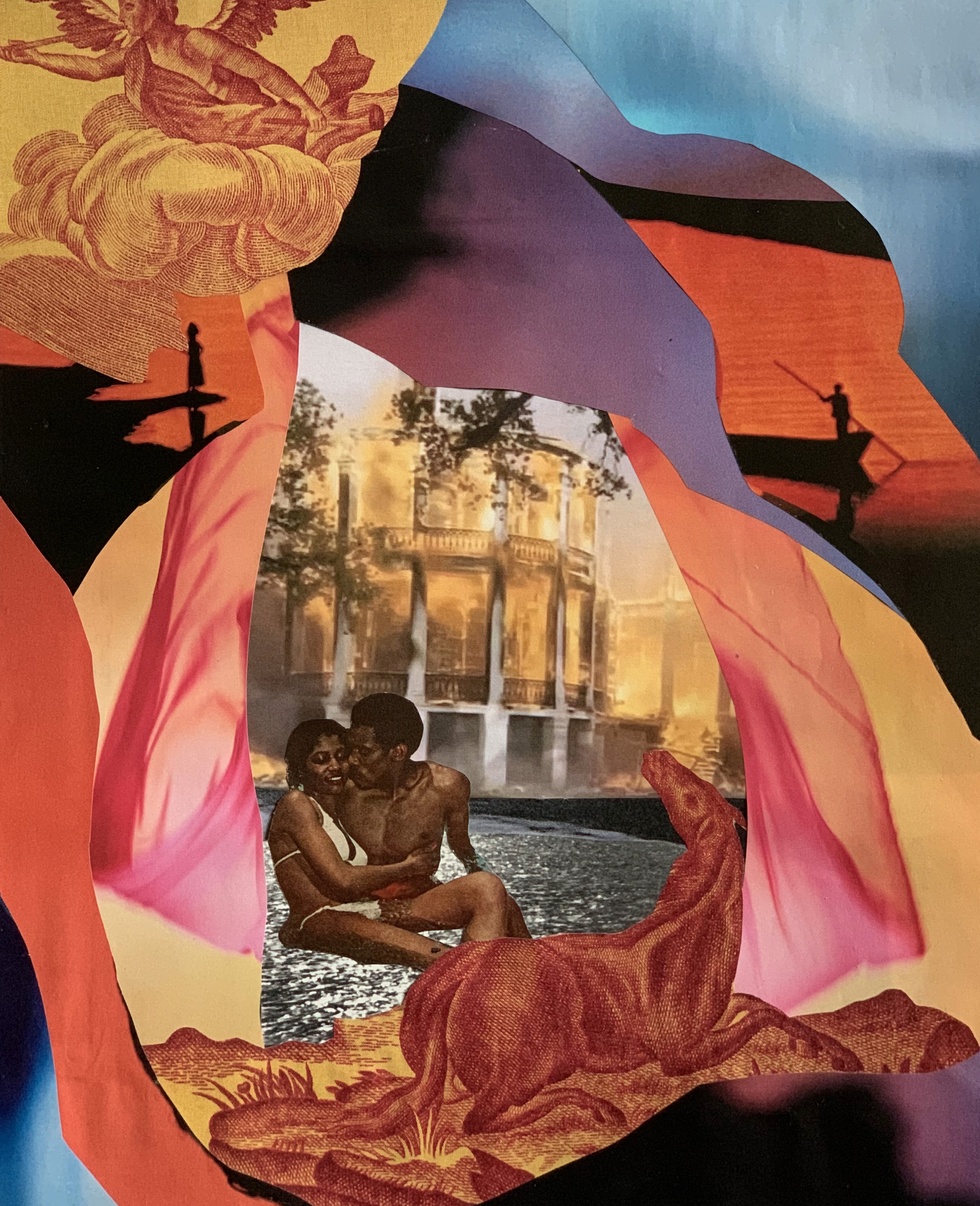 Women standing in the sun