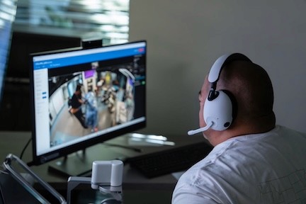 Dr. Lao viewing Orchestration App