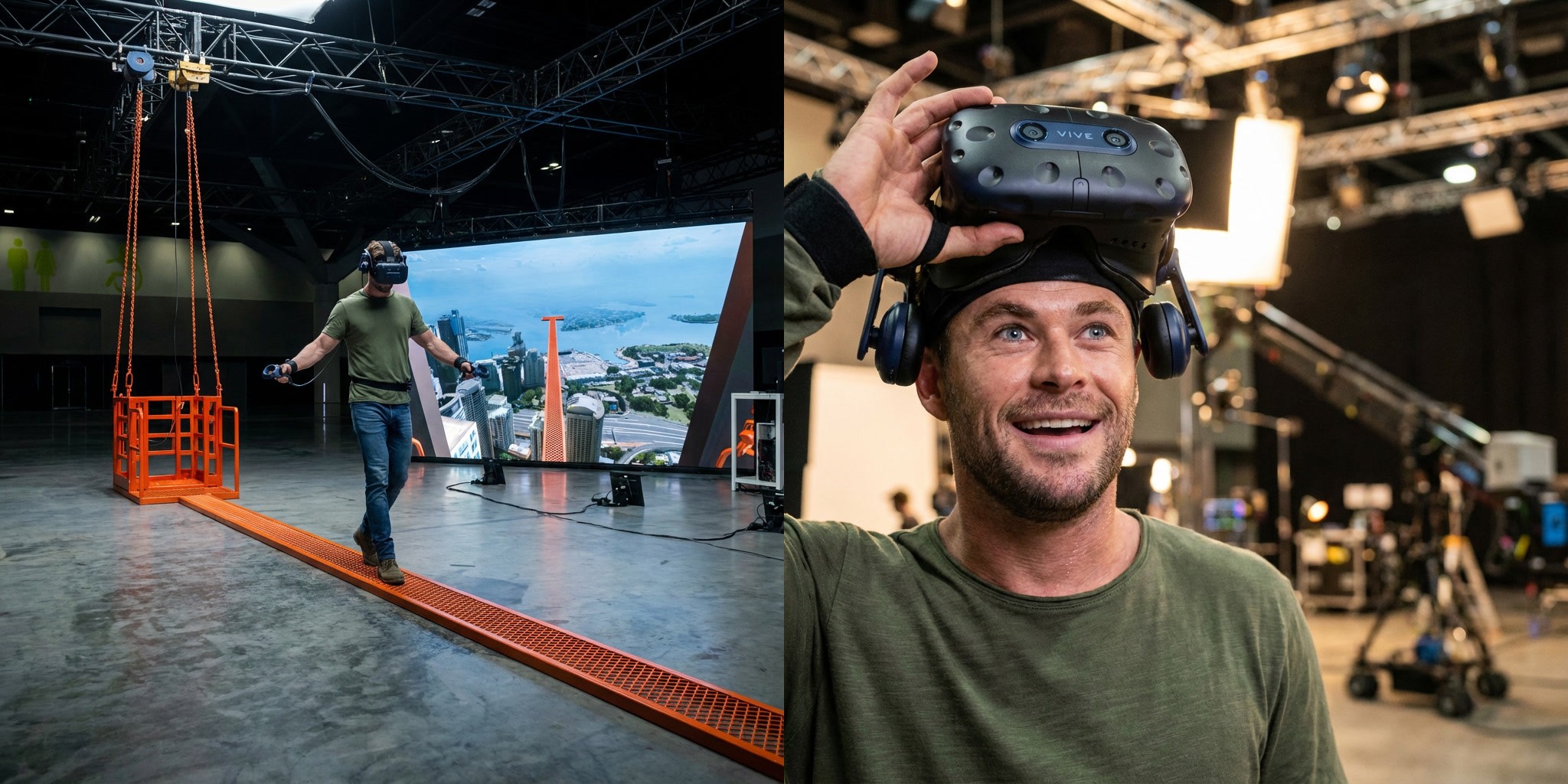 Full-motion VR simulation for Disney+ Limitless — full-body tracking, drone-scanned city and live biometrics to push Chris Hemsworth to the edge.
