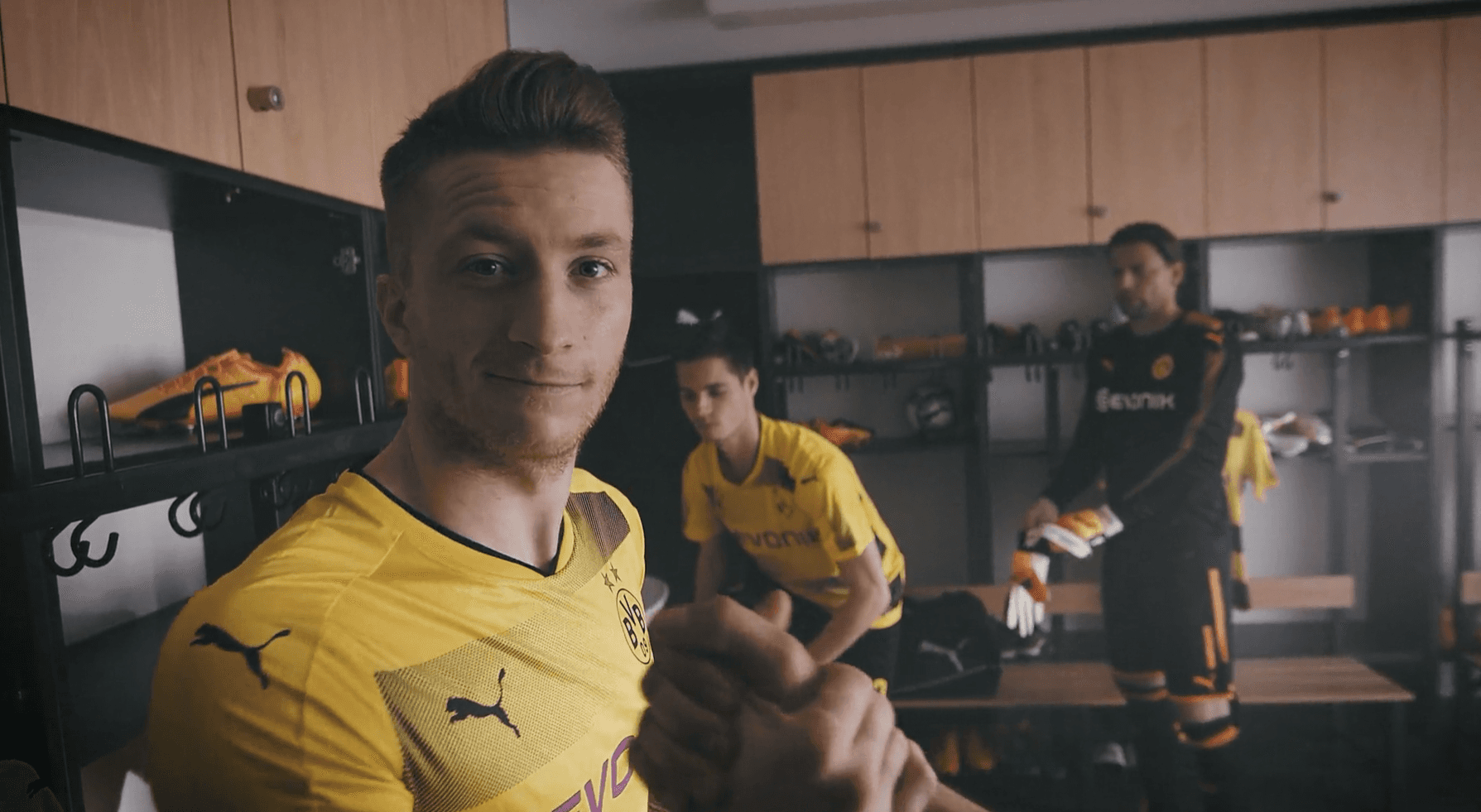 Filmproduktion Werbefilm, BVB Puma, Dreharbeiten Dortmund