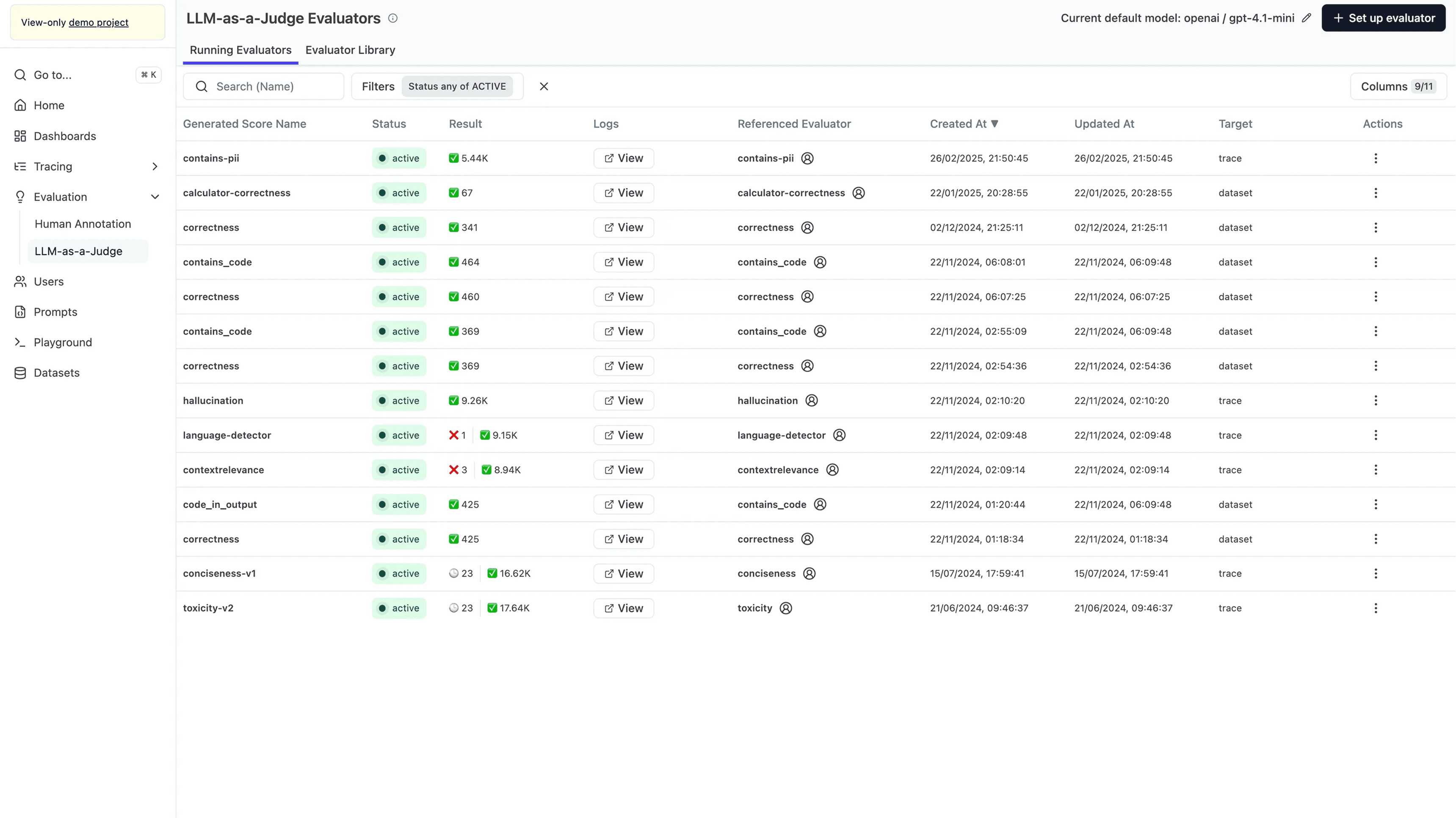 Langfuse LLM-as-a-Judge