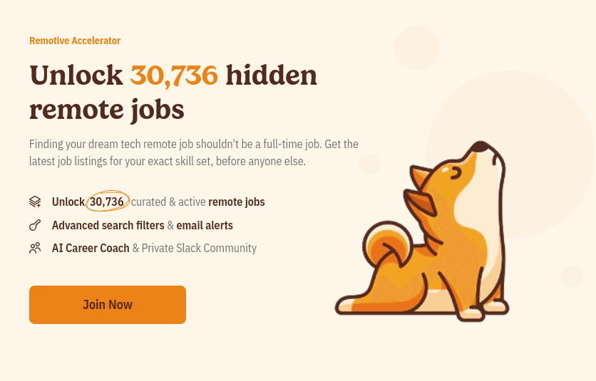 Unlock 30 000 remote jobs