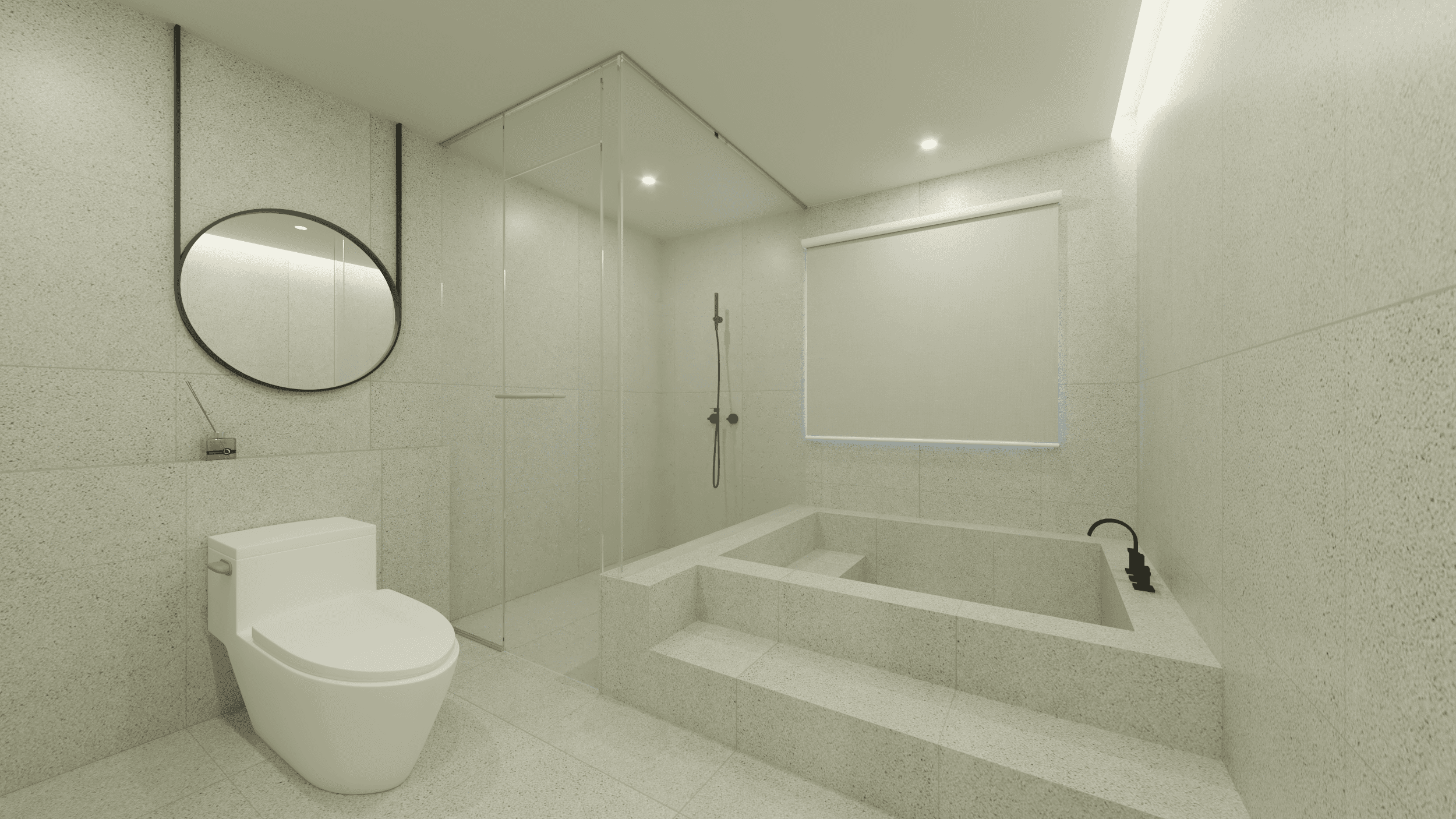 오크밸리리조트 내부 - 마스터 욕실