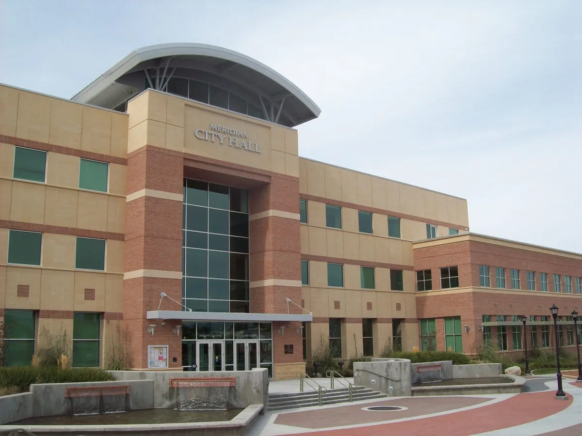 Meridian City Hall in Meridian, Idaho