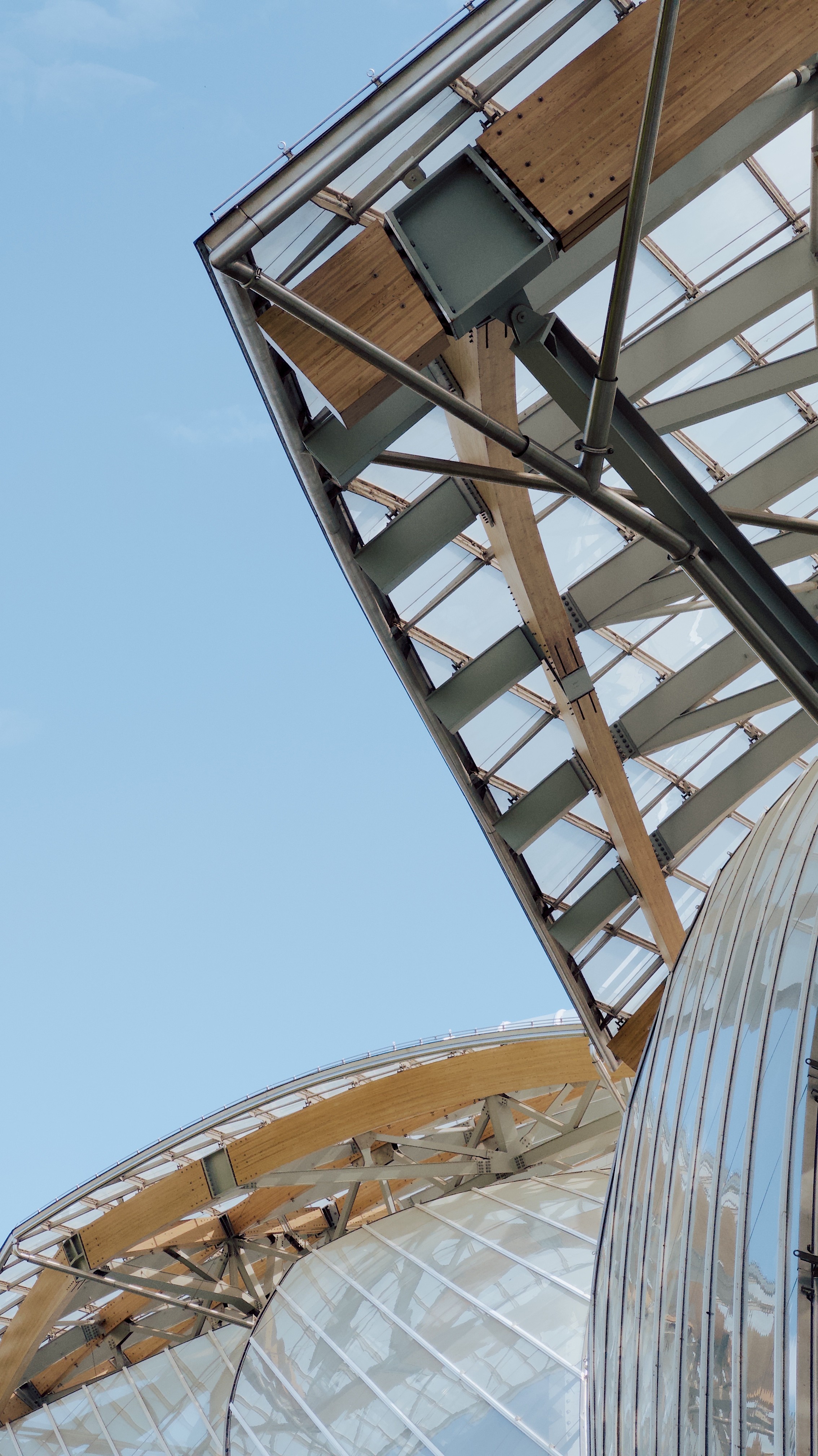 Louis Vuitton Foundation in Paris by Frank Gehry in Paris