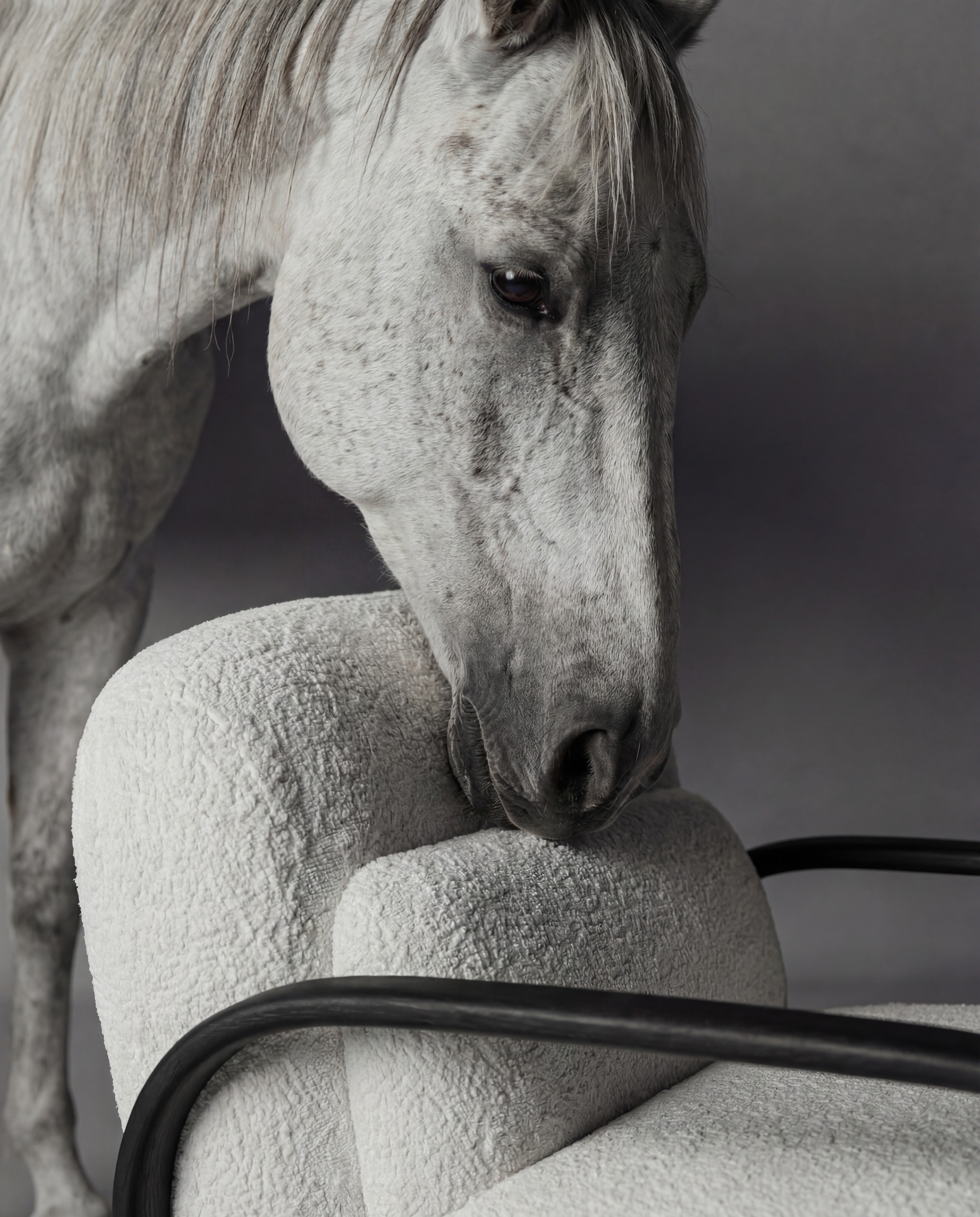 Man Wearing Black Coat