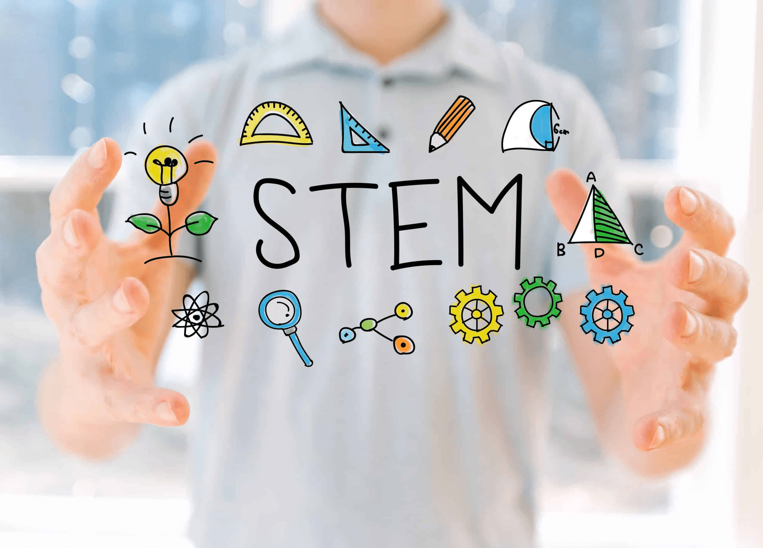 High school students presenting STEM research projects at a national competition in 2026