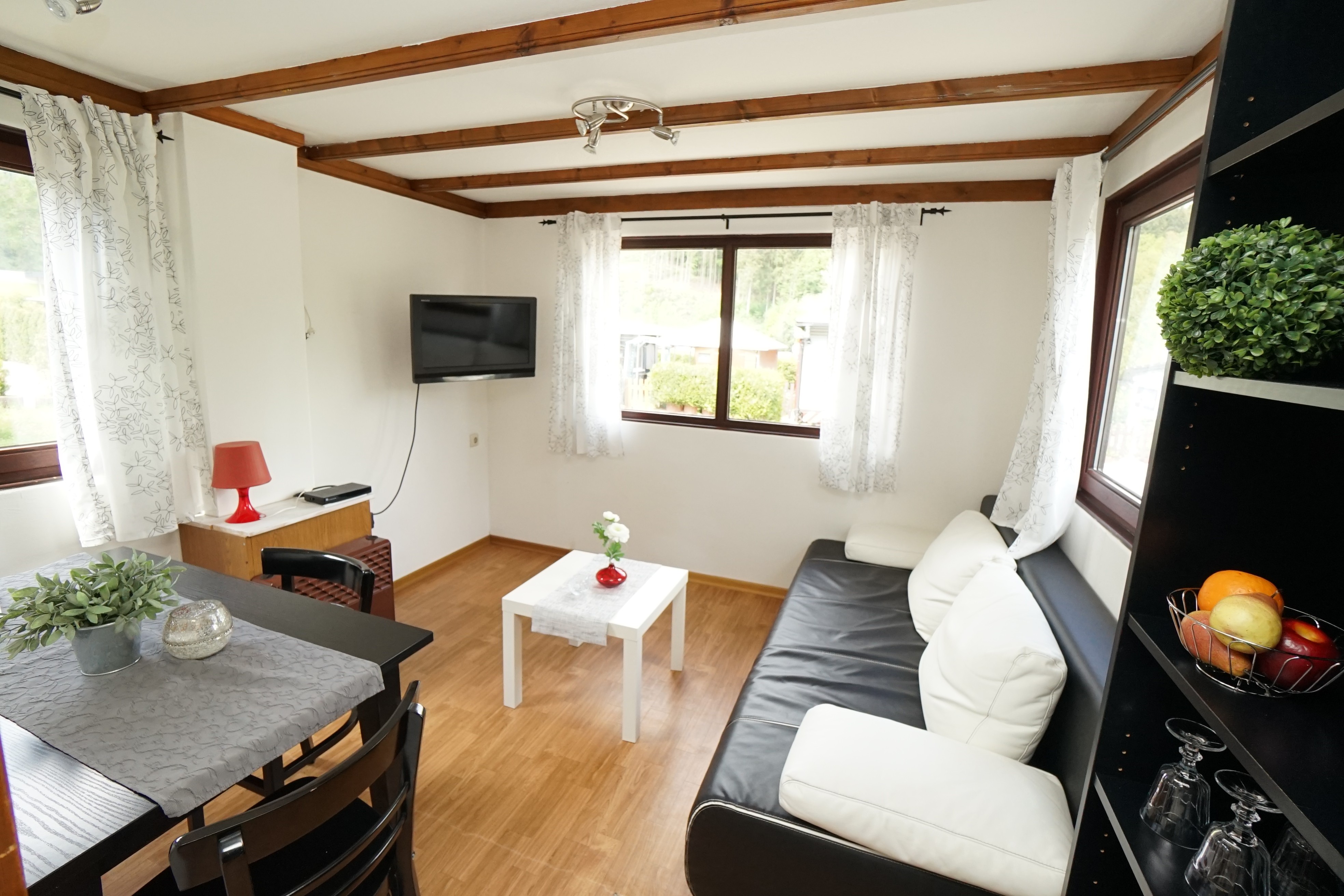 Living and dining room