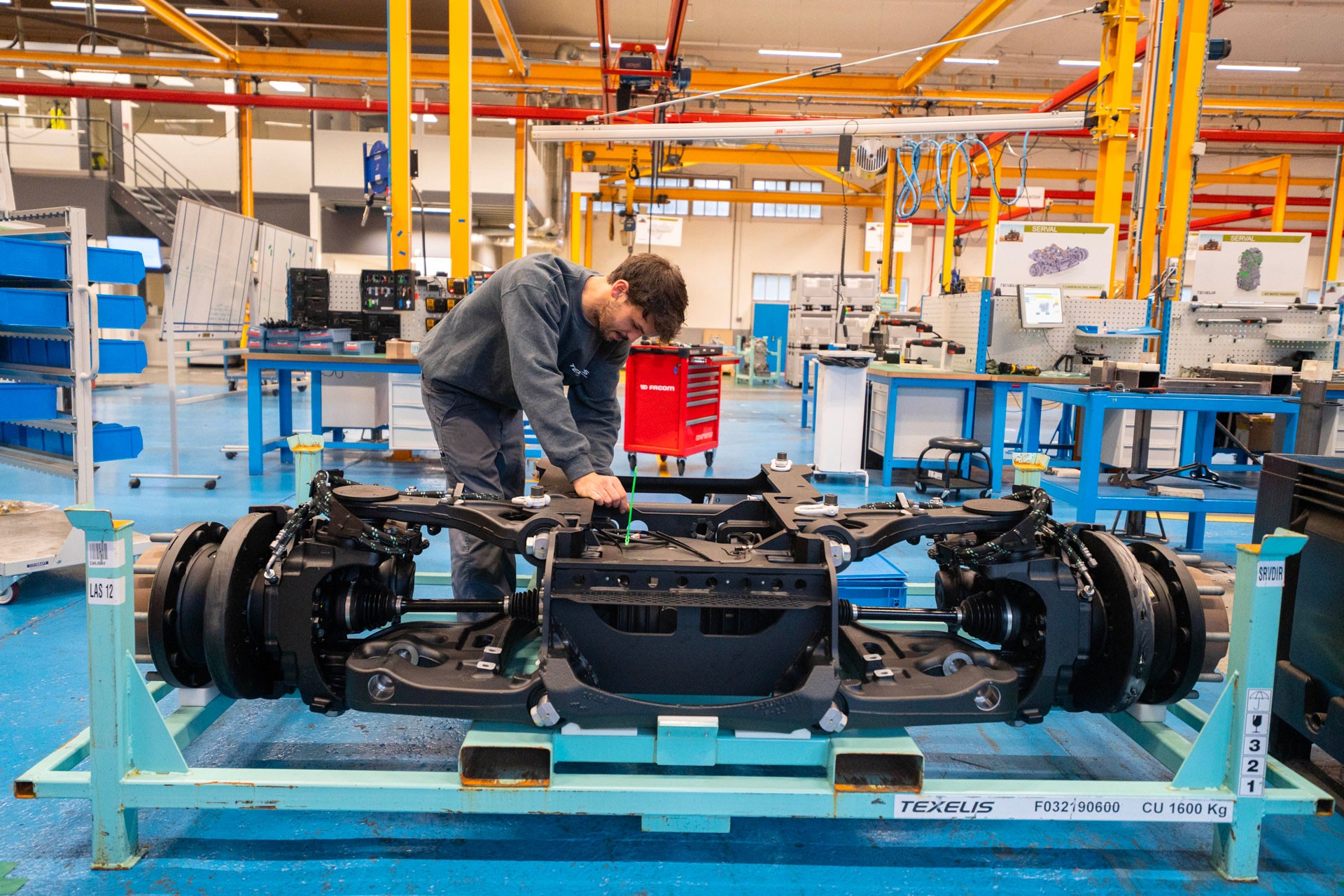 Usine de production Texelis