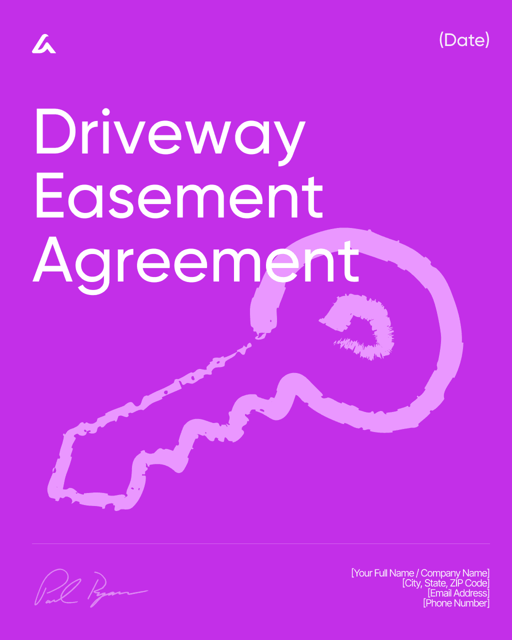 Driveway Easement Agreement