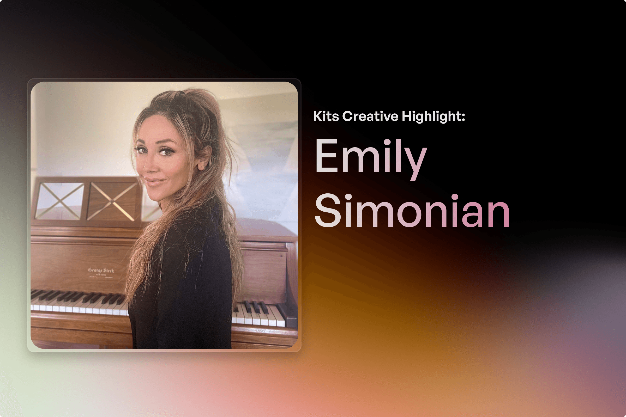 Musical theatre composer Emily S 