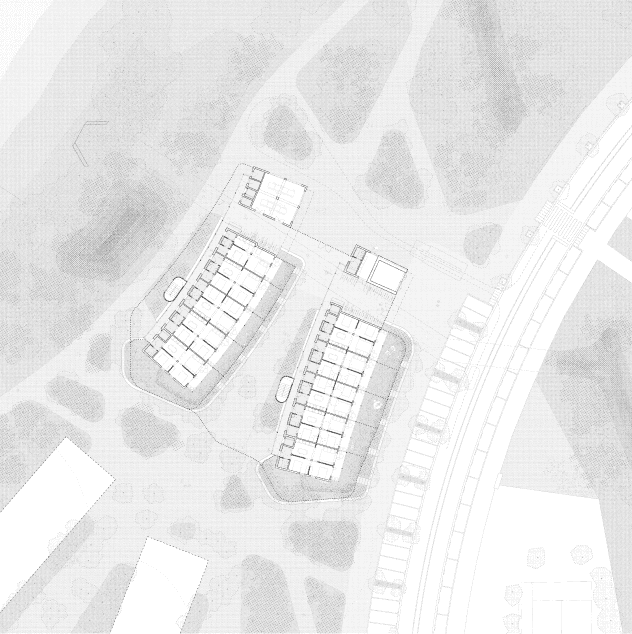 Plano de emplazamiento Nueva urbanización de la ronda 8 de Març y continuidad de la propuesta con el planeamiento circundante