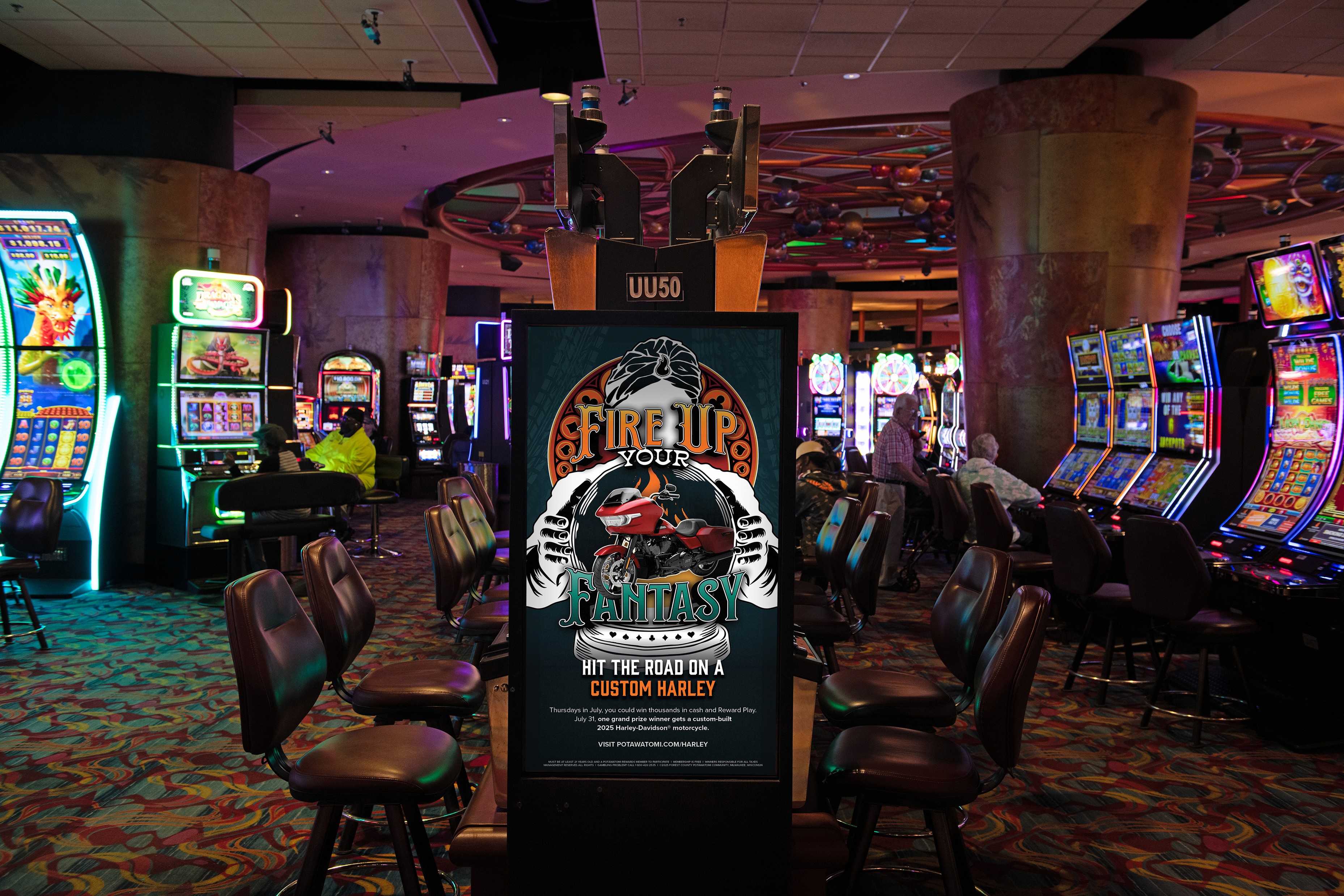 Image of digital poster of "Fire Up Your Fantasy"