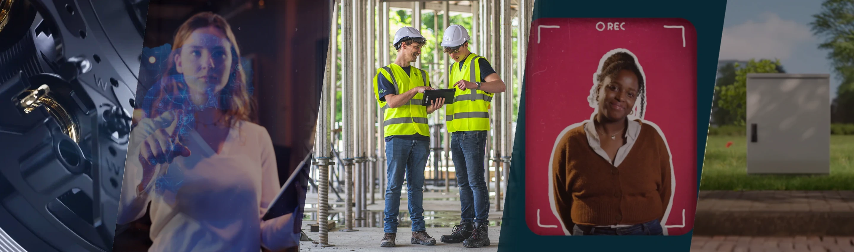 Beeld uit een gerealiseerde employer branding video