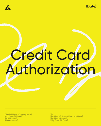 Credit Card Authorization