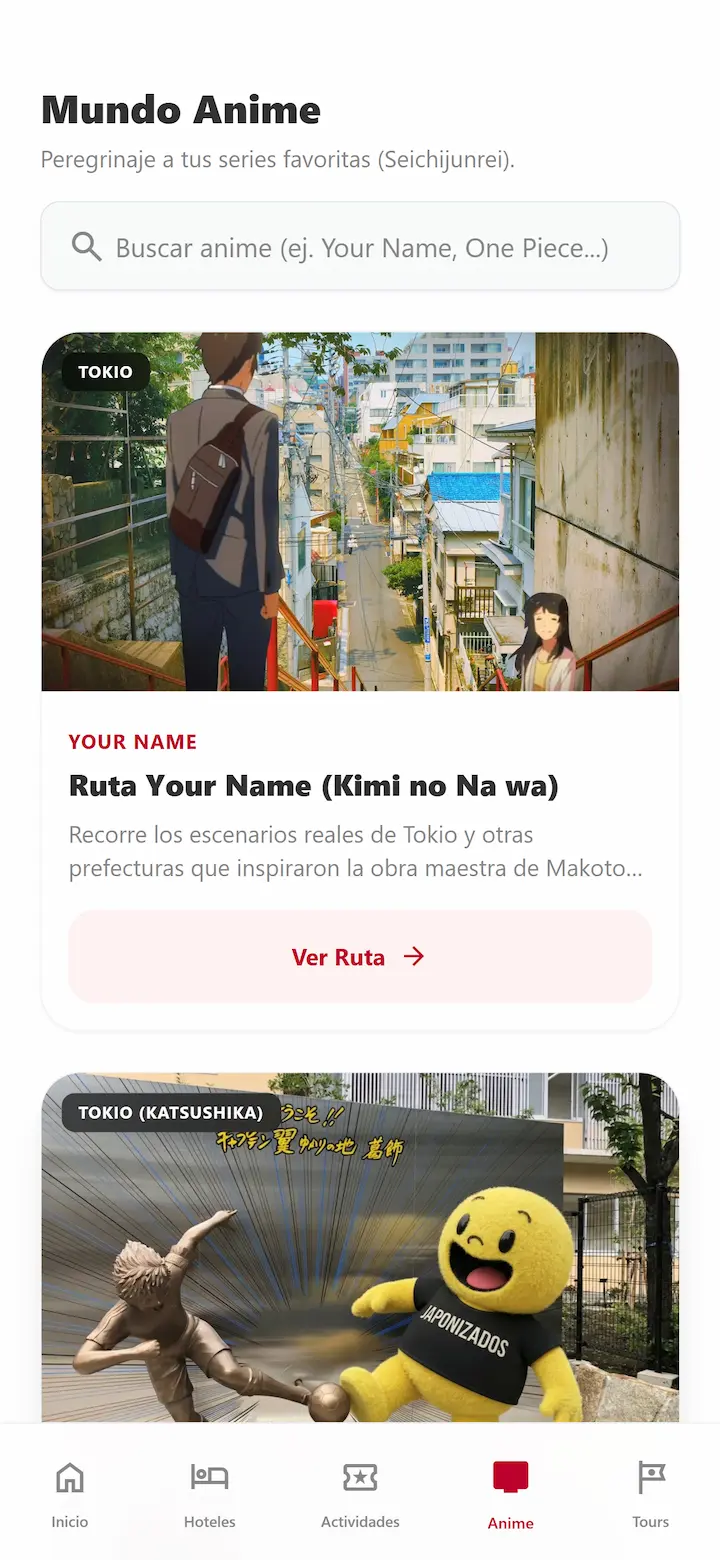 Ruta anime japonizados