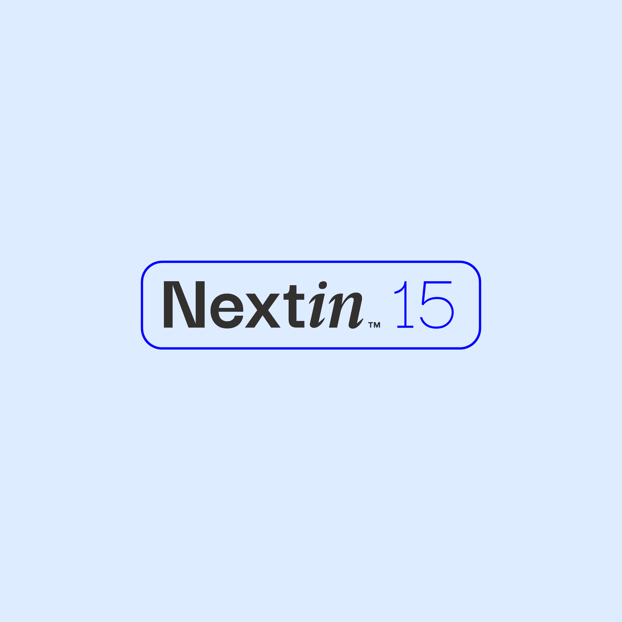 Nextin15 logo