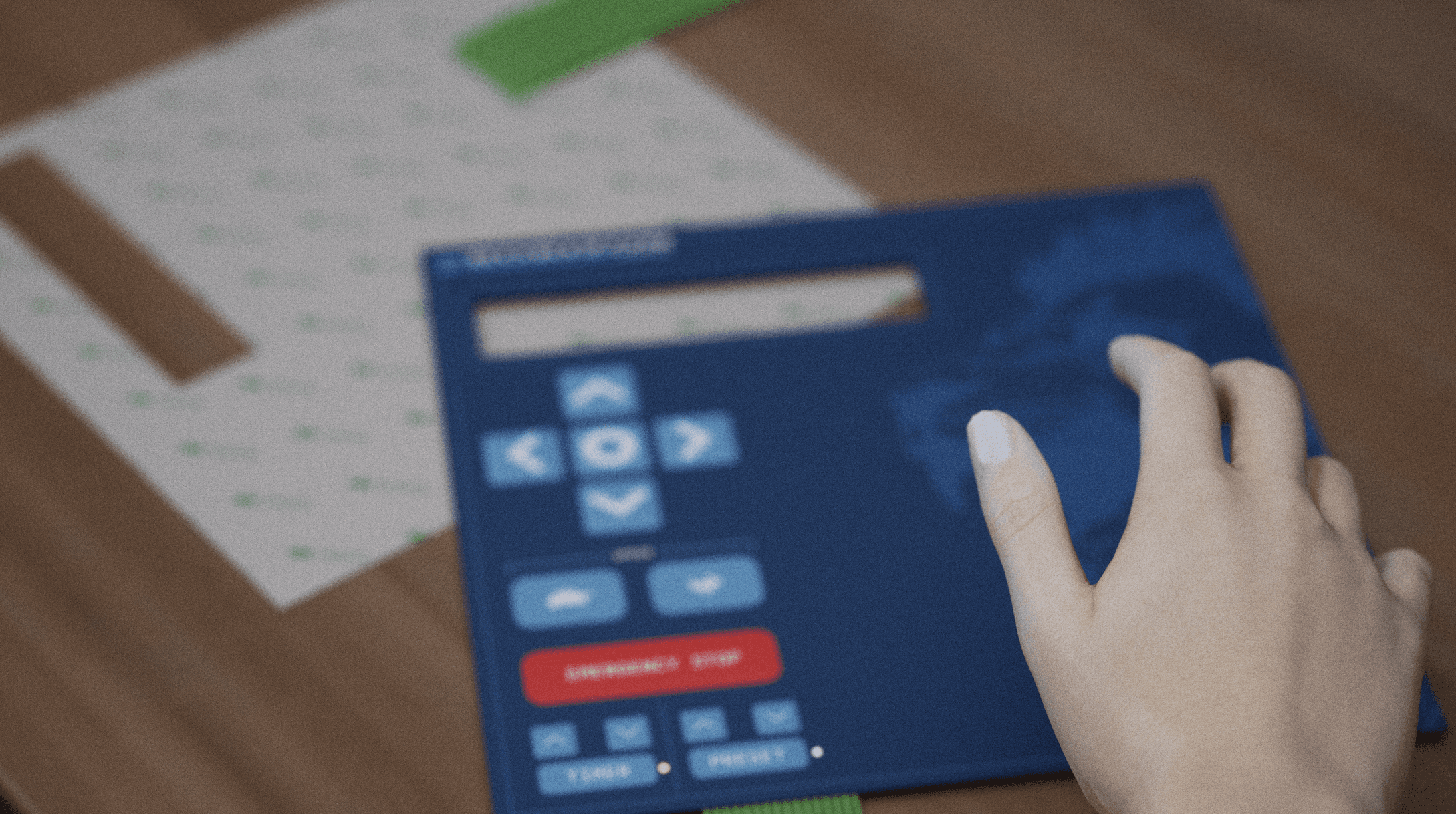 Tactile membrane panel with raised keys for enhanced user interaction