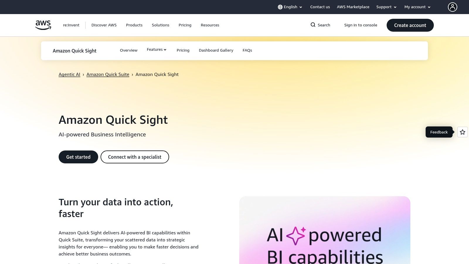 Amazon QuickSight (AWS)