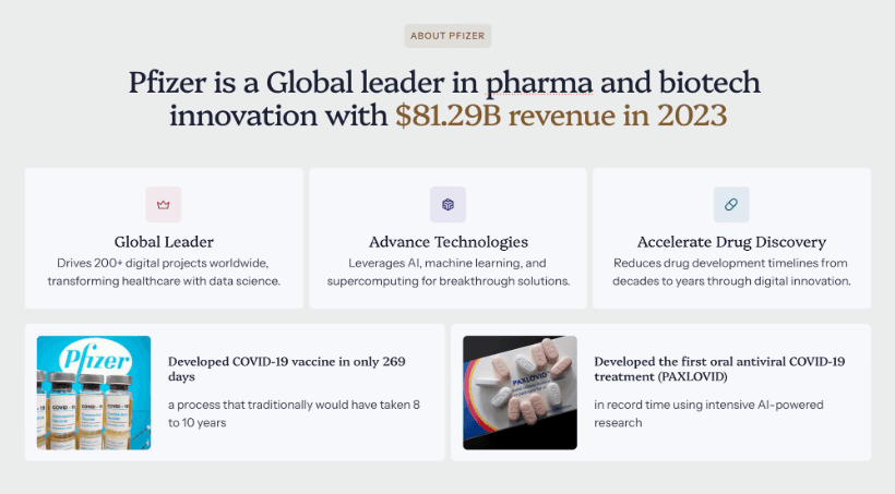 Slide created on Alai that is impossible to create on Beautiful because it doesn't support adding multiple text blocks