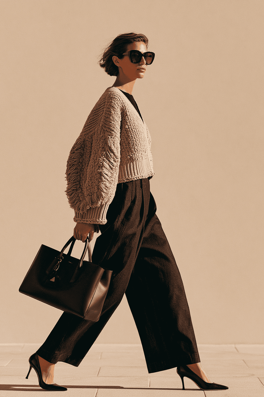 Half-zip loopback sweat