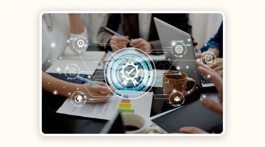 Automation and compliance icon