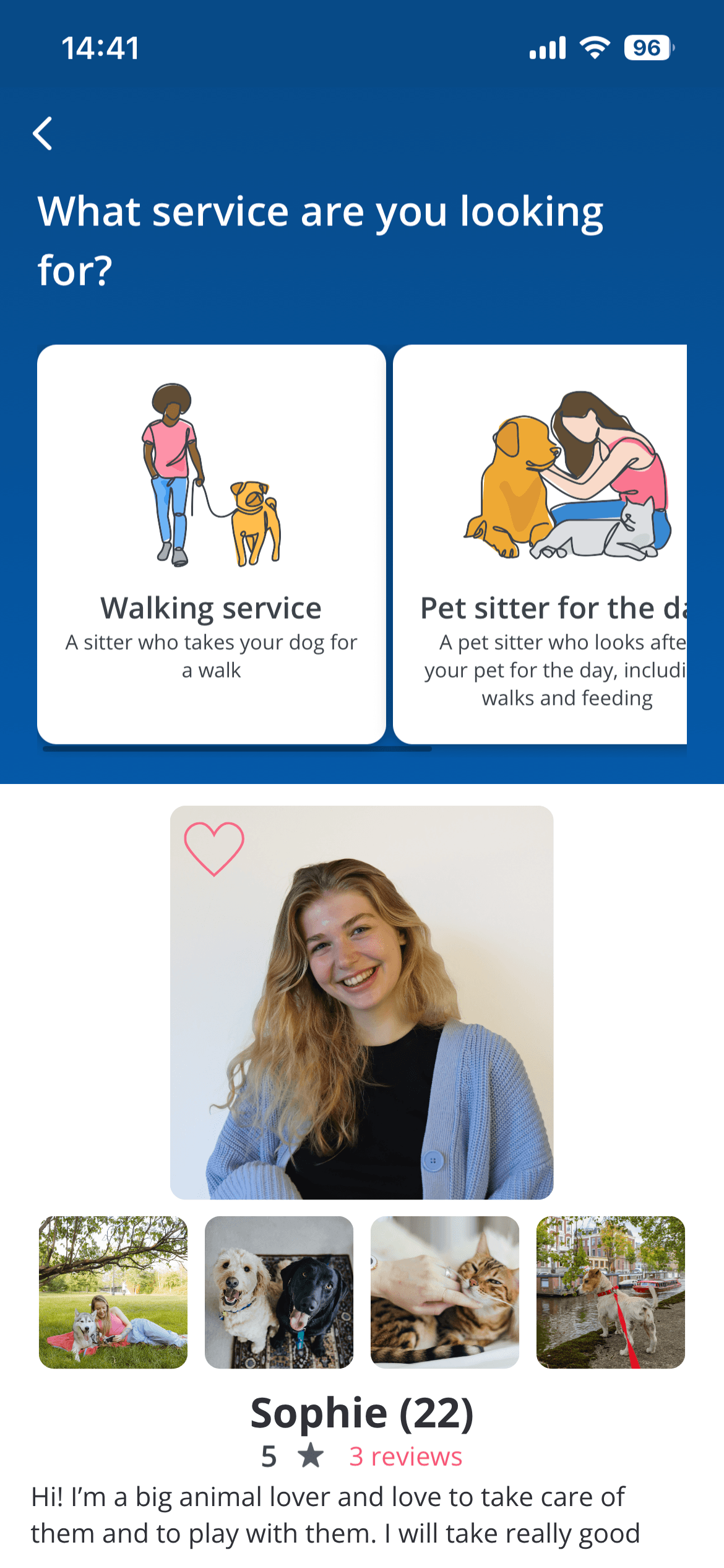 Pet Care services via Charly Cares
